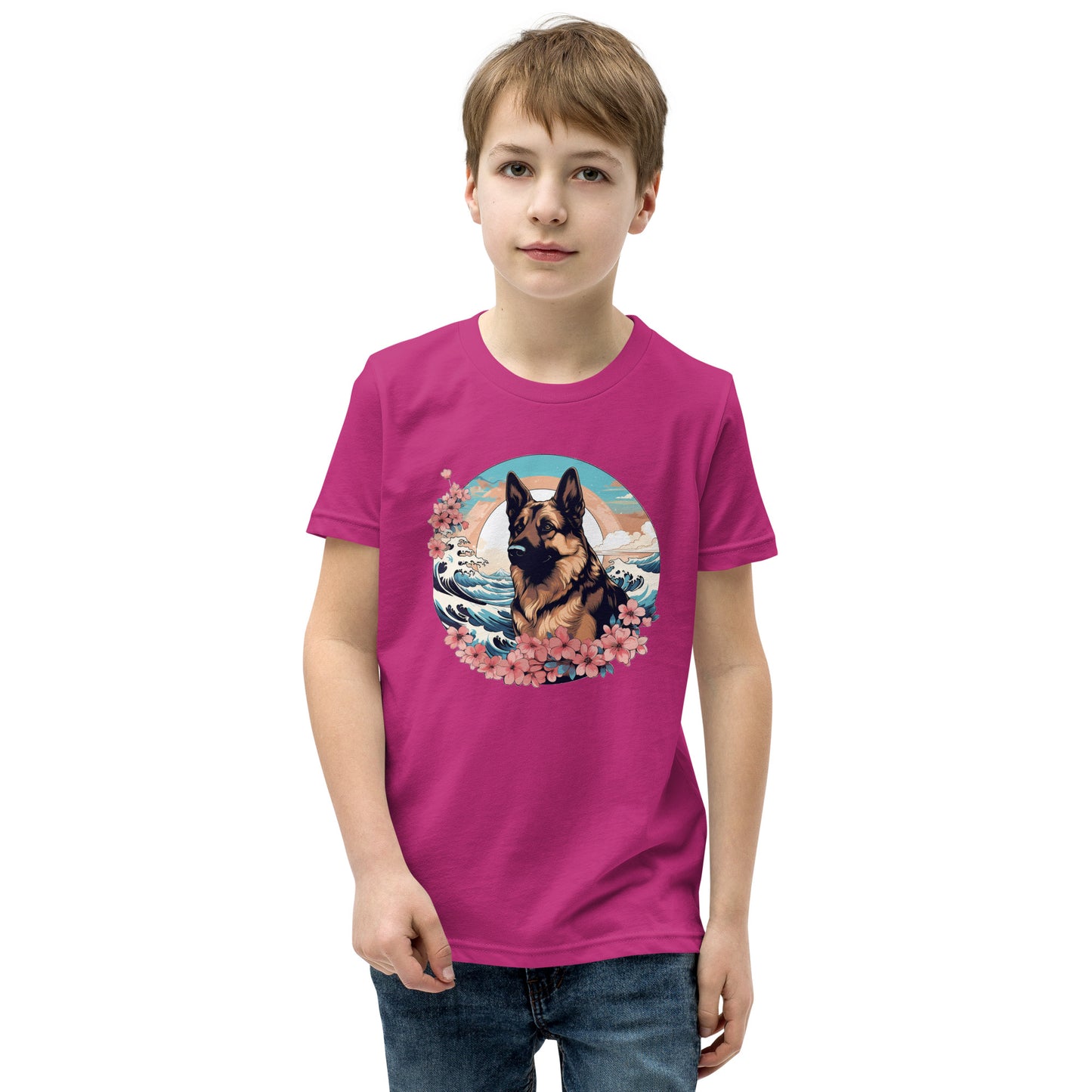 Aloha German Shepherd - Youth Tee