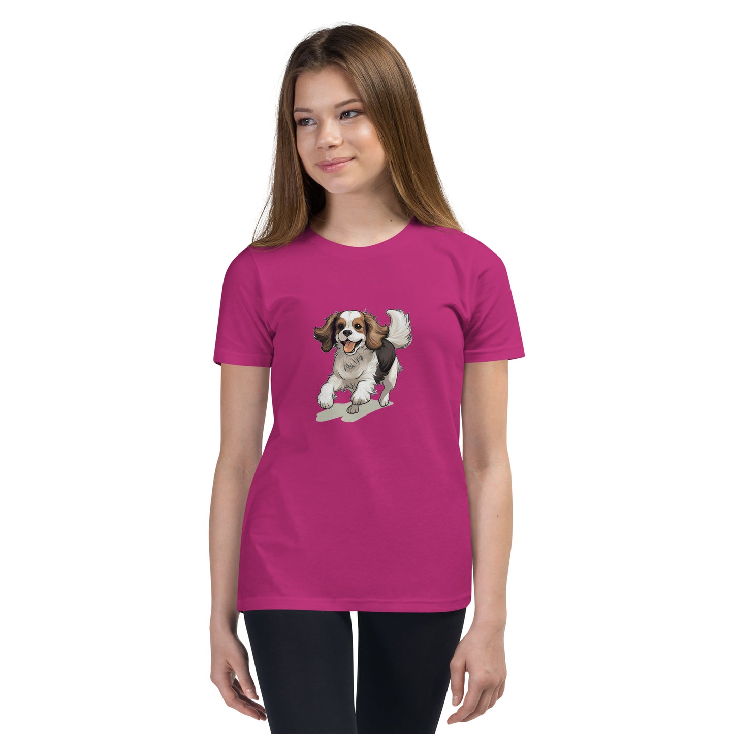 Playful Puppers Cavalier King Charles - Youth Tee