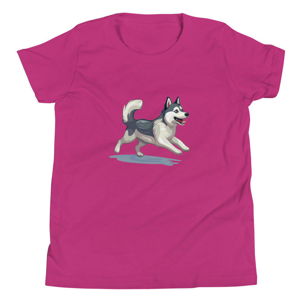 Playful Puppers Husky - Youth Tee