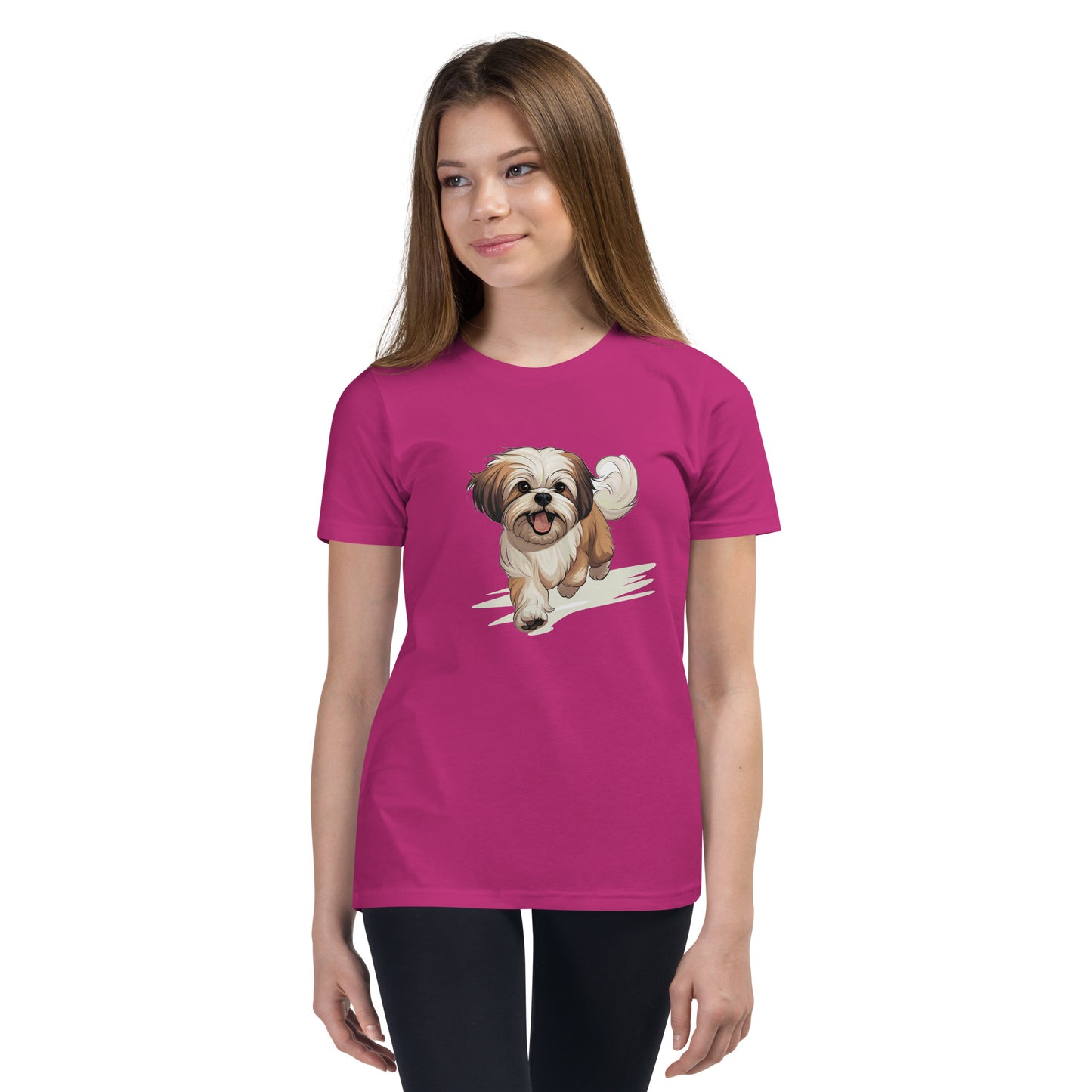 Playful Puppers Shih Tzu - Youth Tee