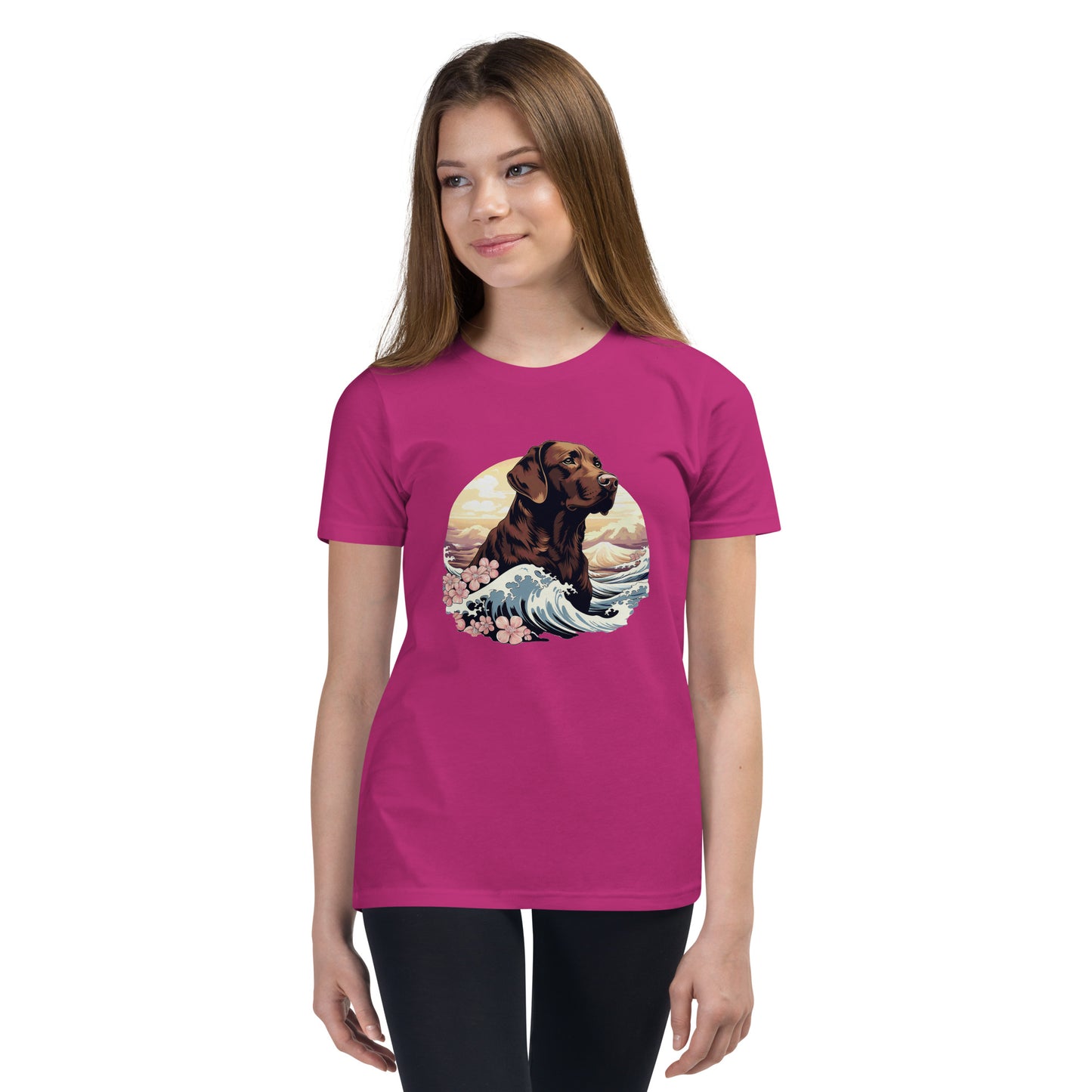 Aloha Chocolate Labrador Retriever - Youth Tee