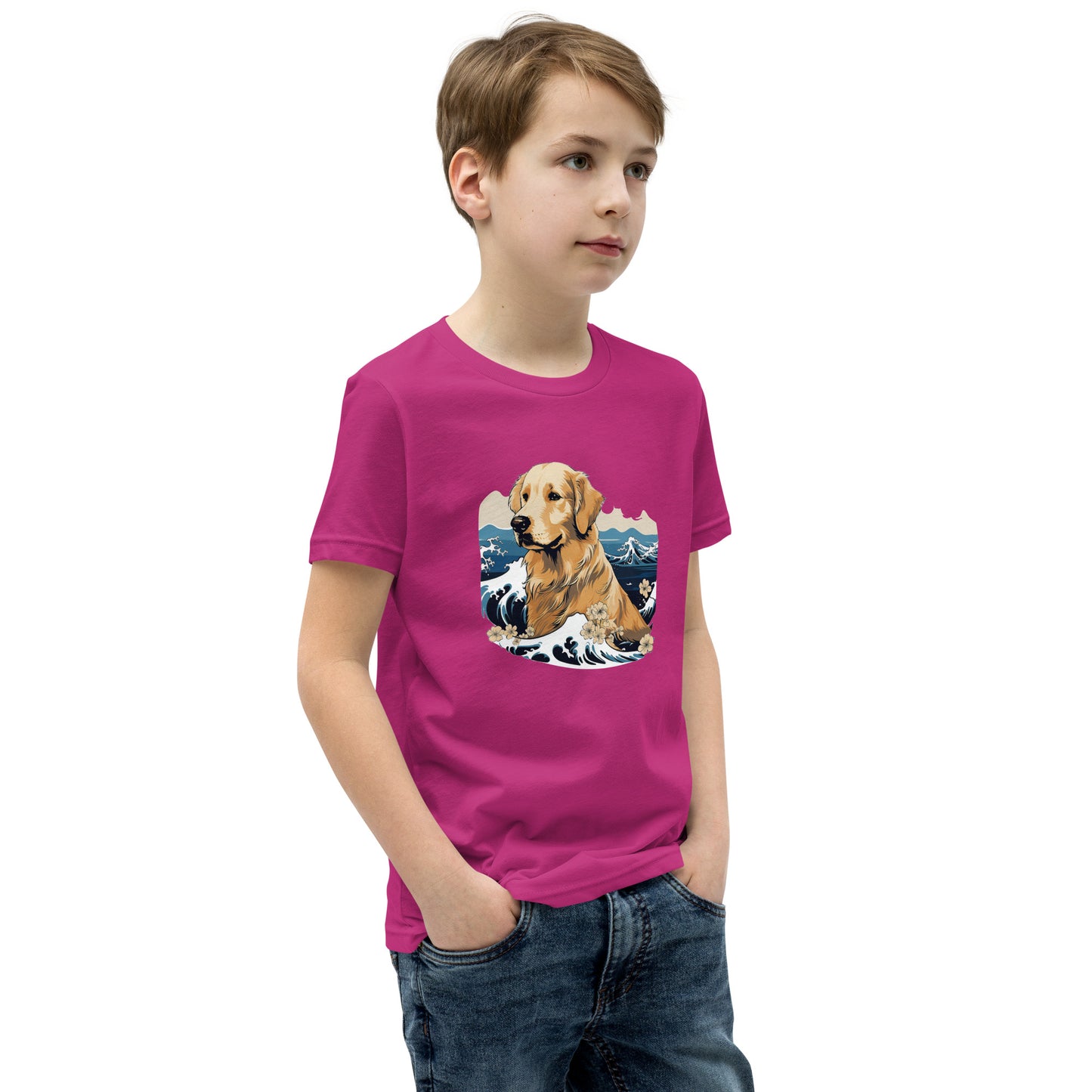 Aloha Golden Retriever - Youth Tee