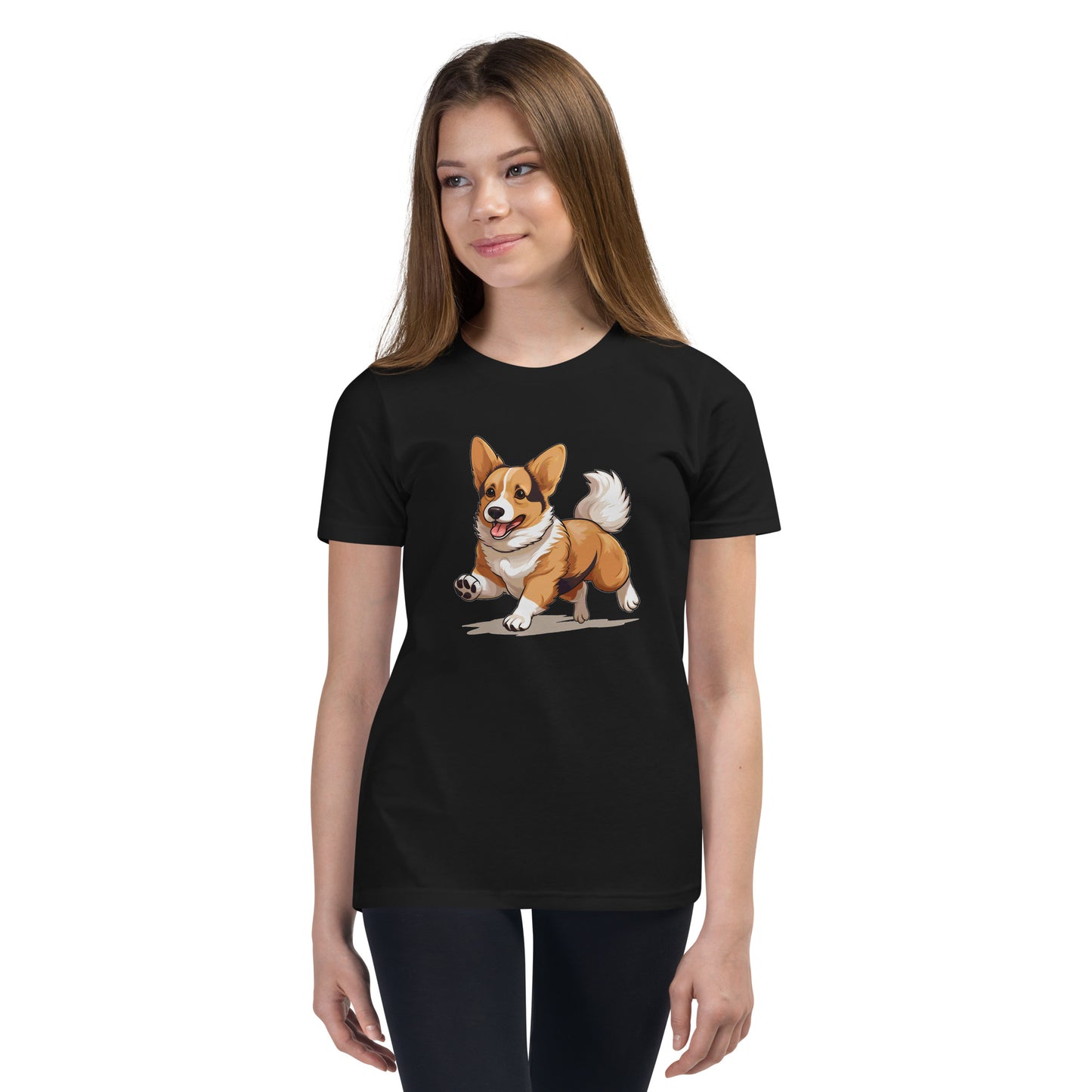 Playful Puppers Corgi - Youth Tee