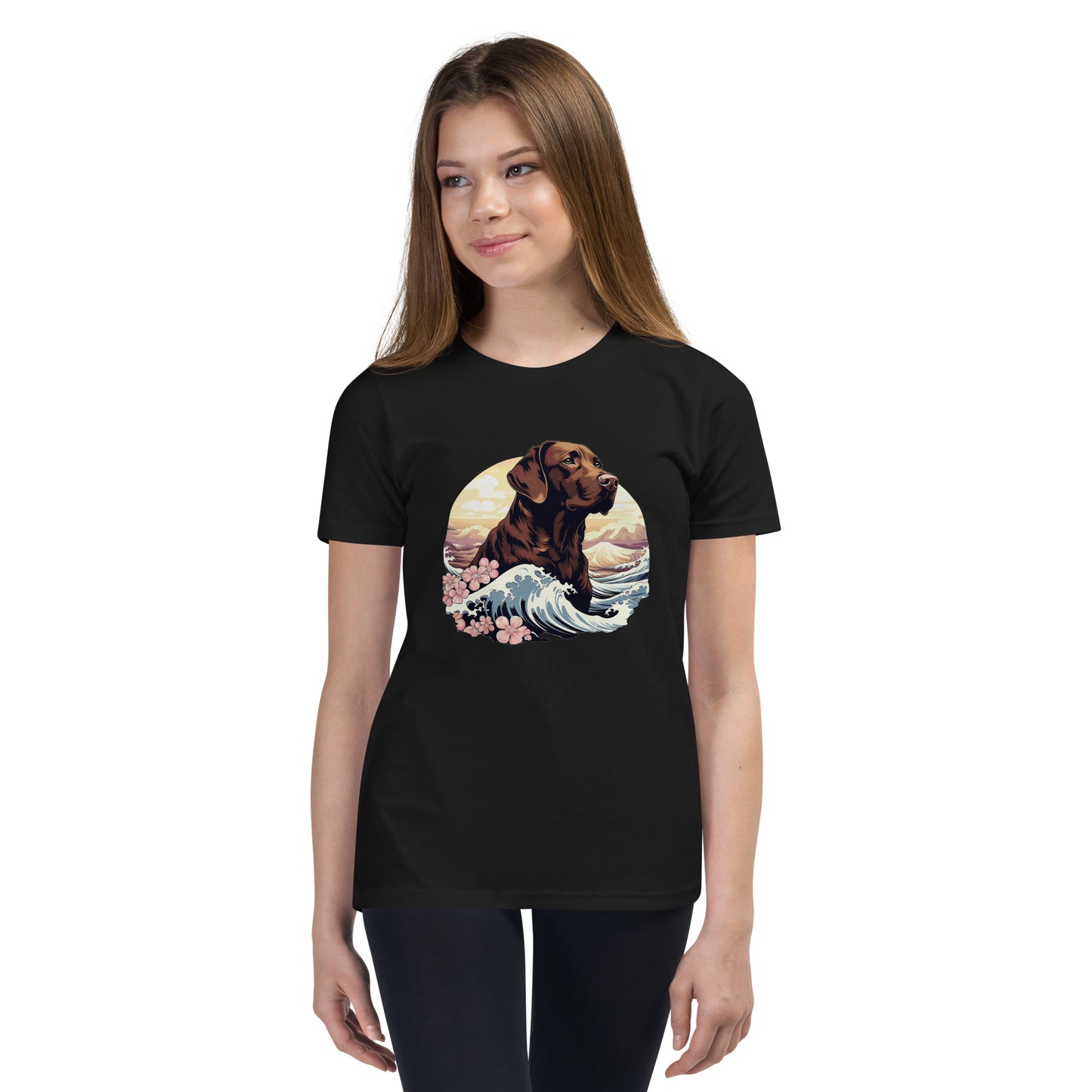 Aloha Chocolate Labrador Retriever - Youth Tee