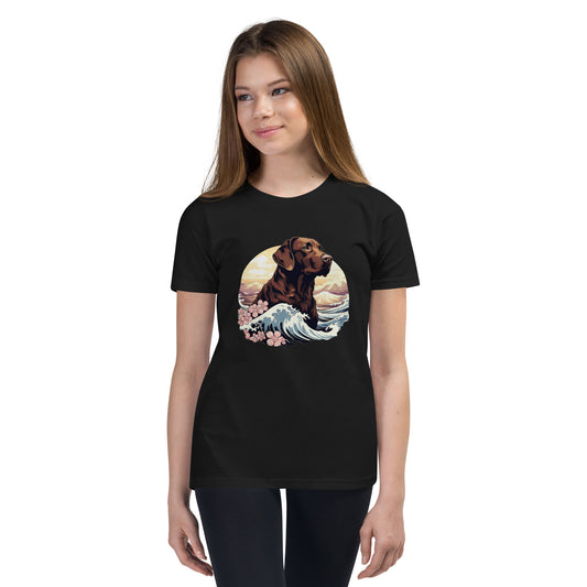 Aloha Chocolate Labrador Retriever - Youth Tee