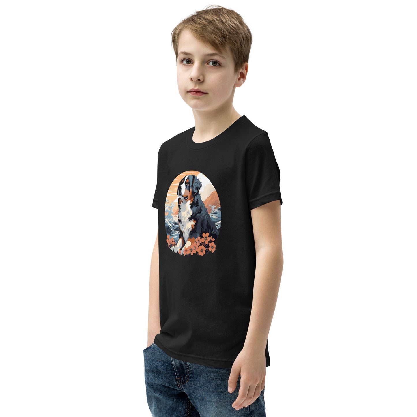 Aloha Bernese Mountain Dog - Youth Tee
