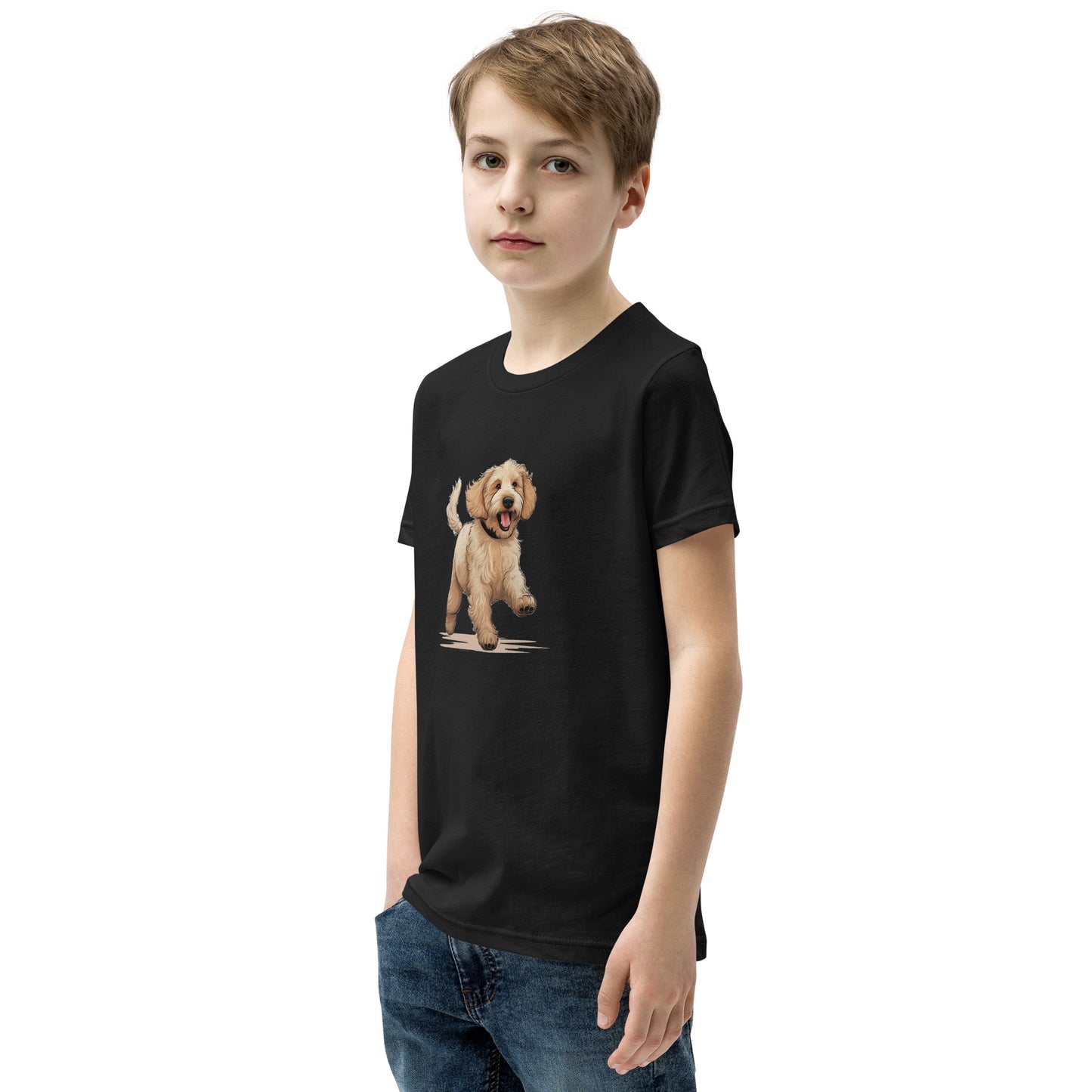 Playful Puppers Goldendoodle - Youth Tee