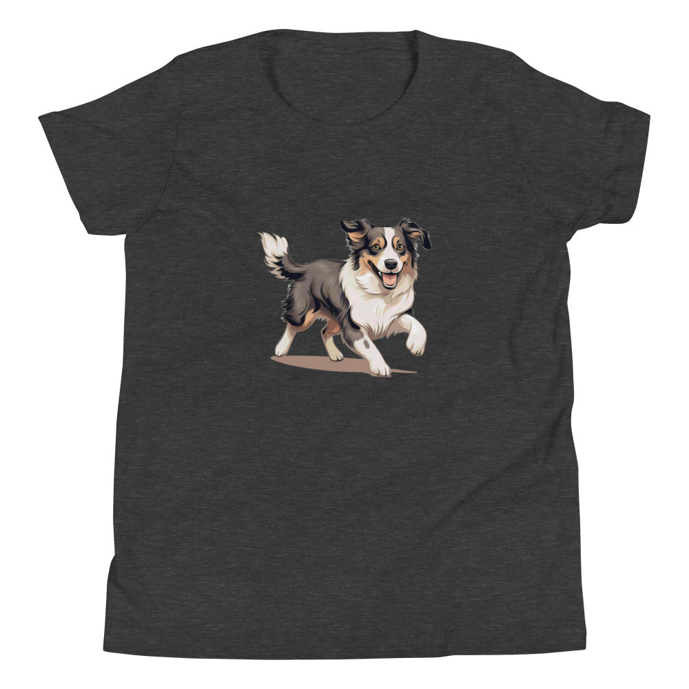 Playful Puppers Australian Shepherd - Youth Tee
