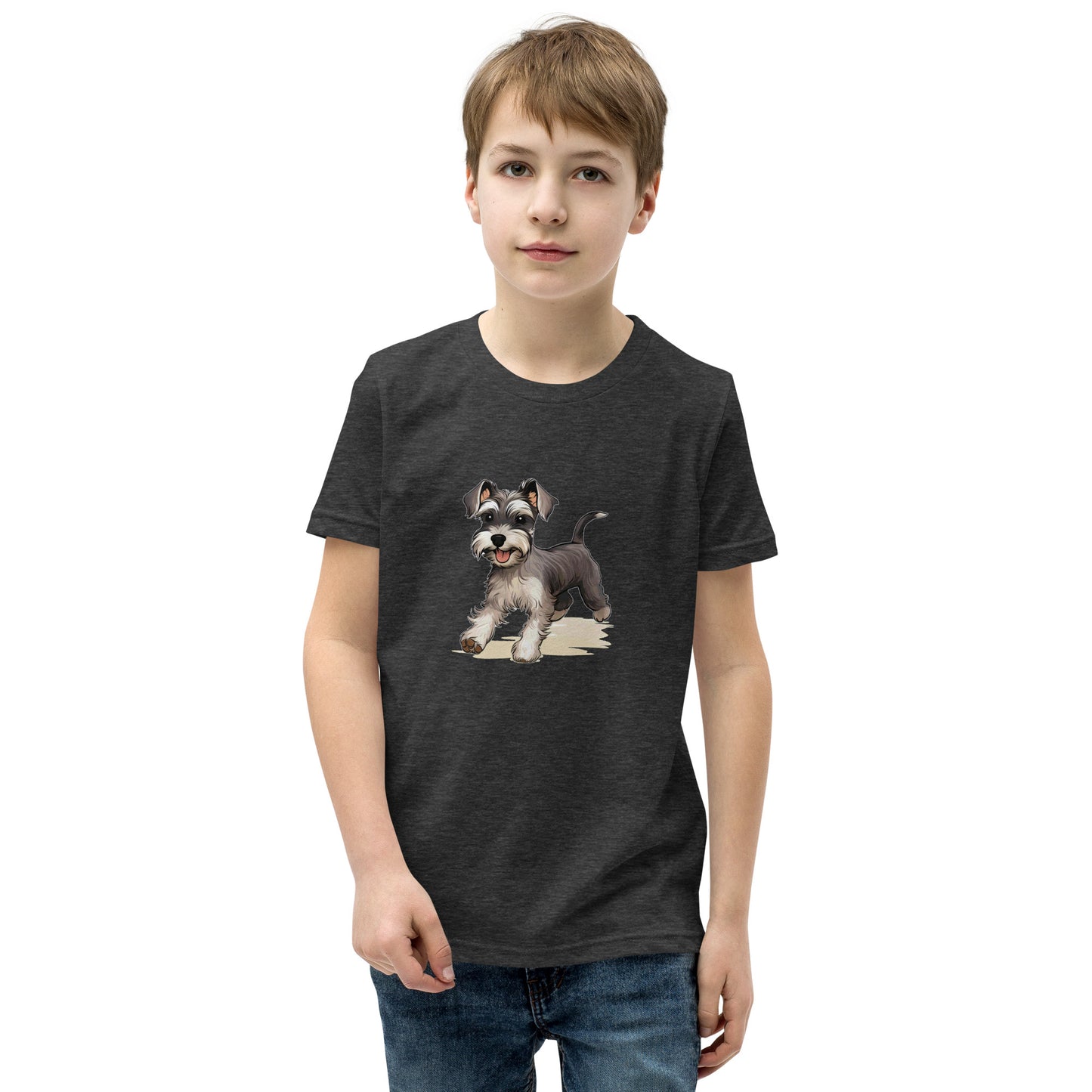 Playful Puppers Miniature Schnauzer - Youth Tee