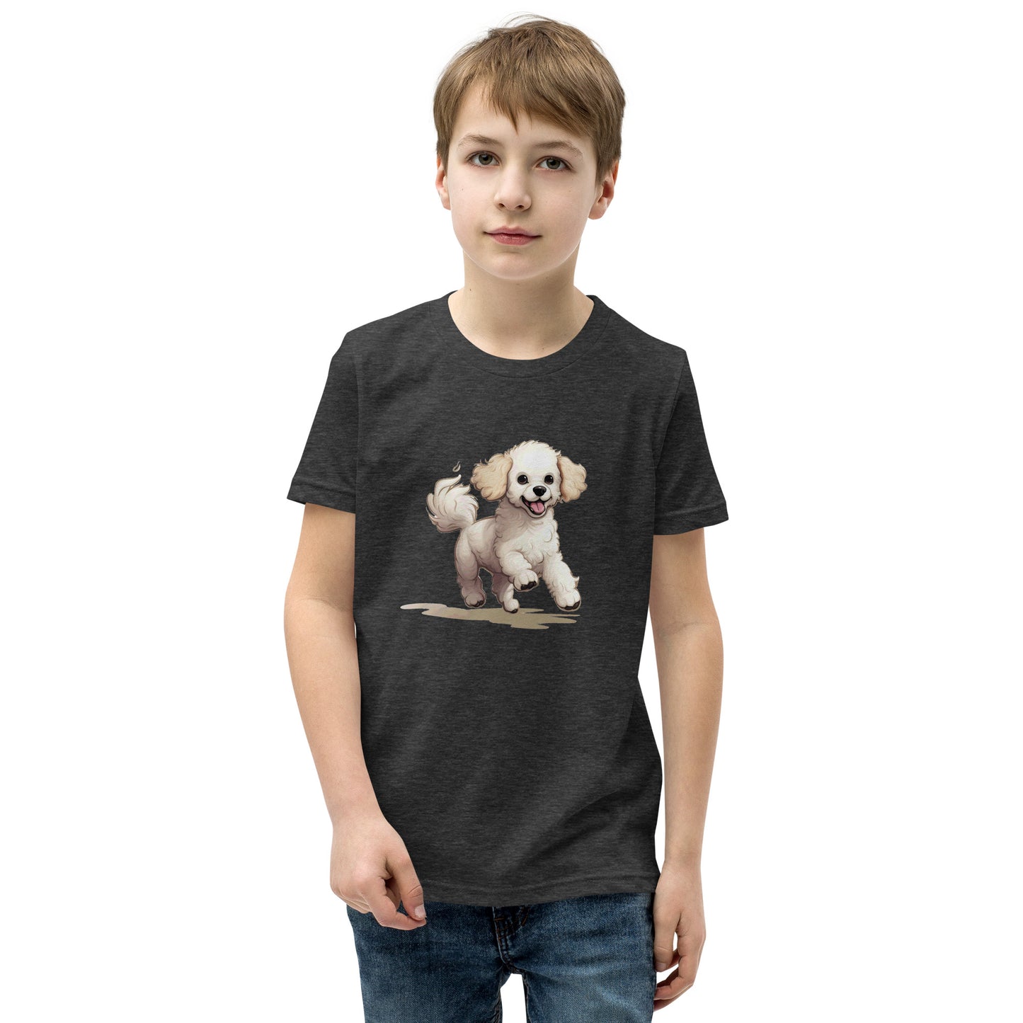 Playful Puppers Poodle - Youth Tee