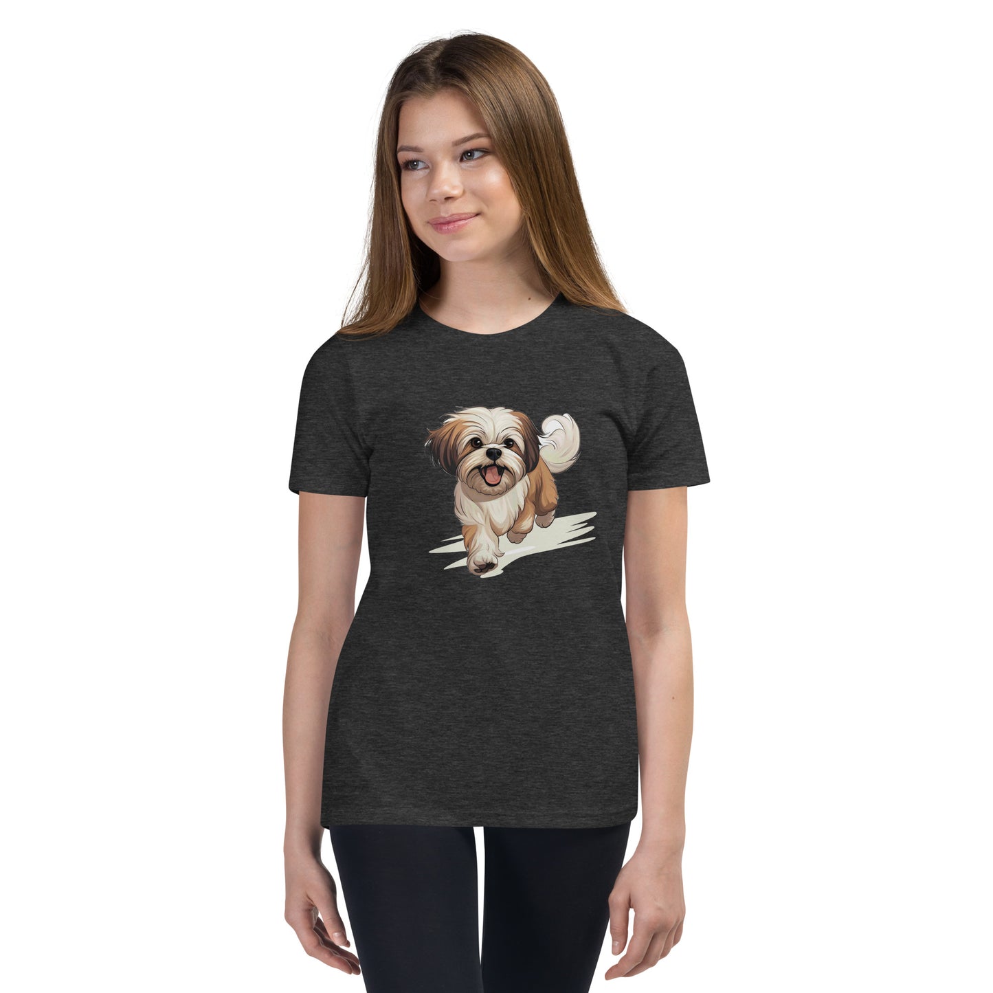 Playful Puppers Shih Tzu - Youth Tee