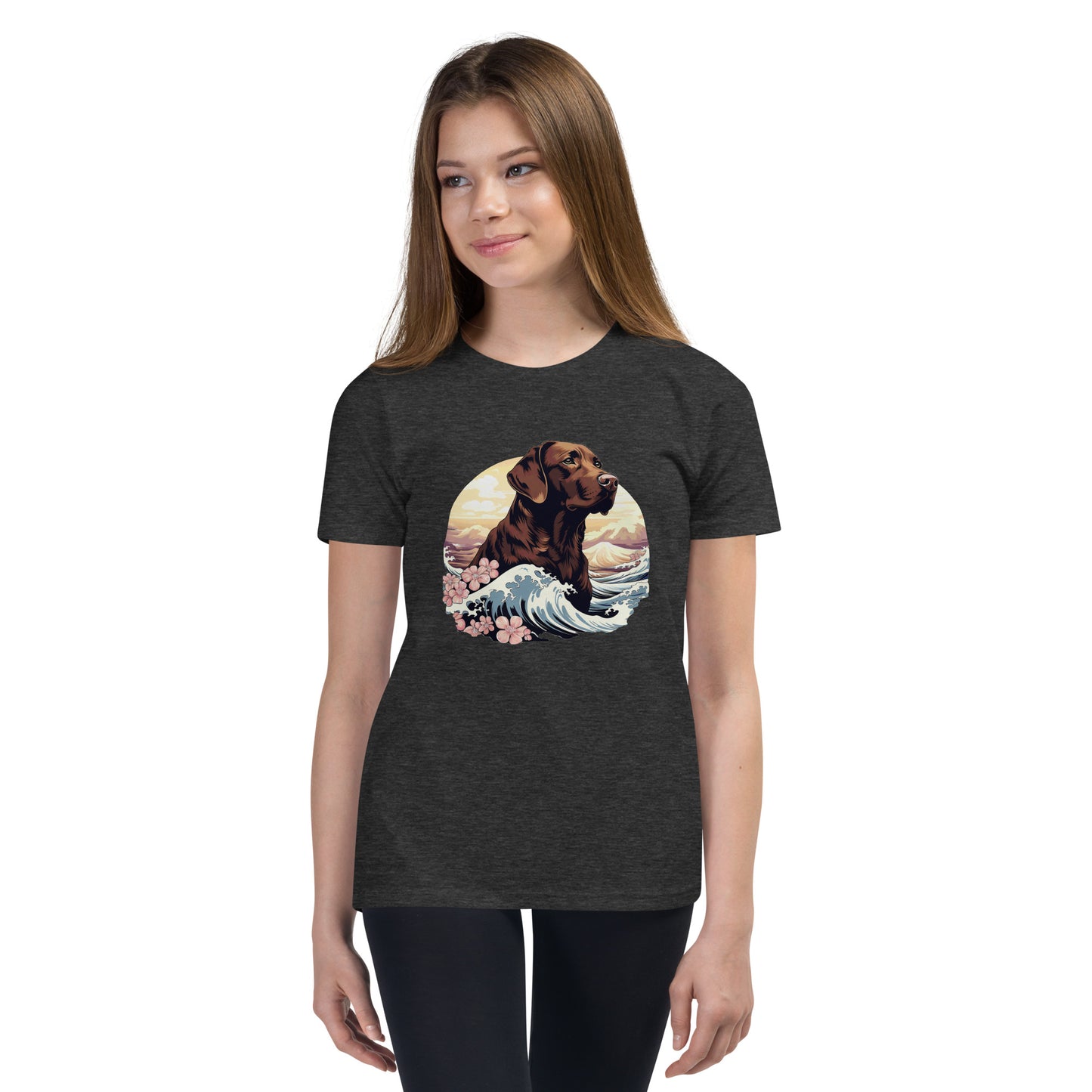 Aloha Chocolate Labrador Retriever - Youth Tee