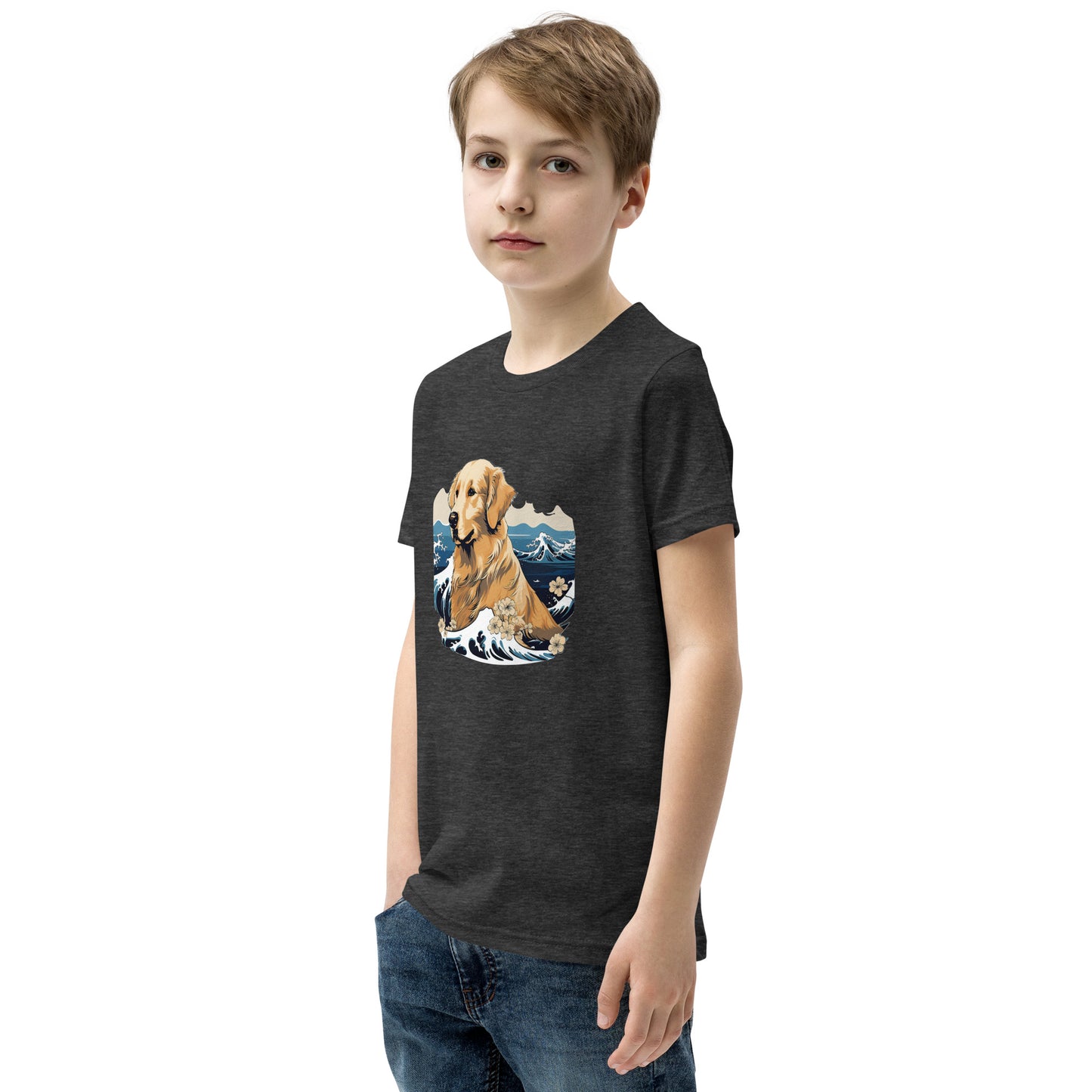 Aloha Golden Retriever - Youth Tee