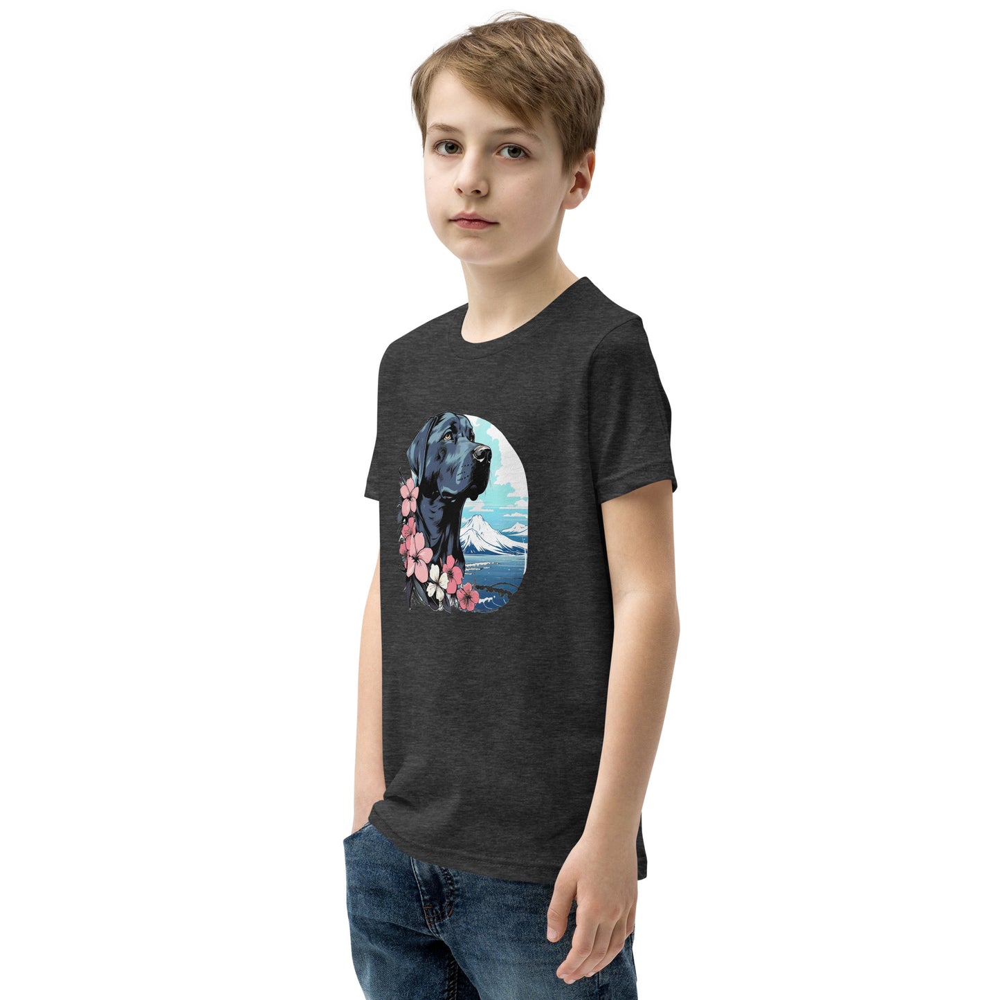 Aloha Black Labrador Retriever - Youth Tee