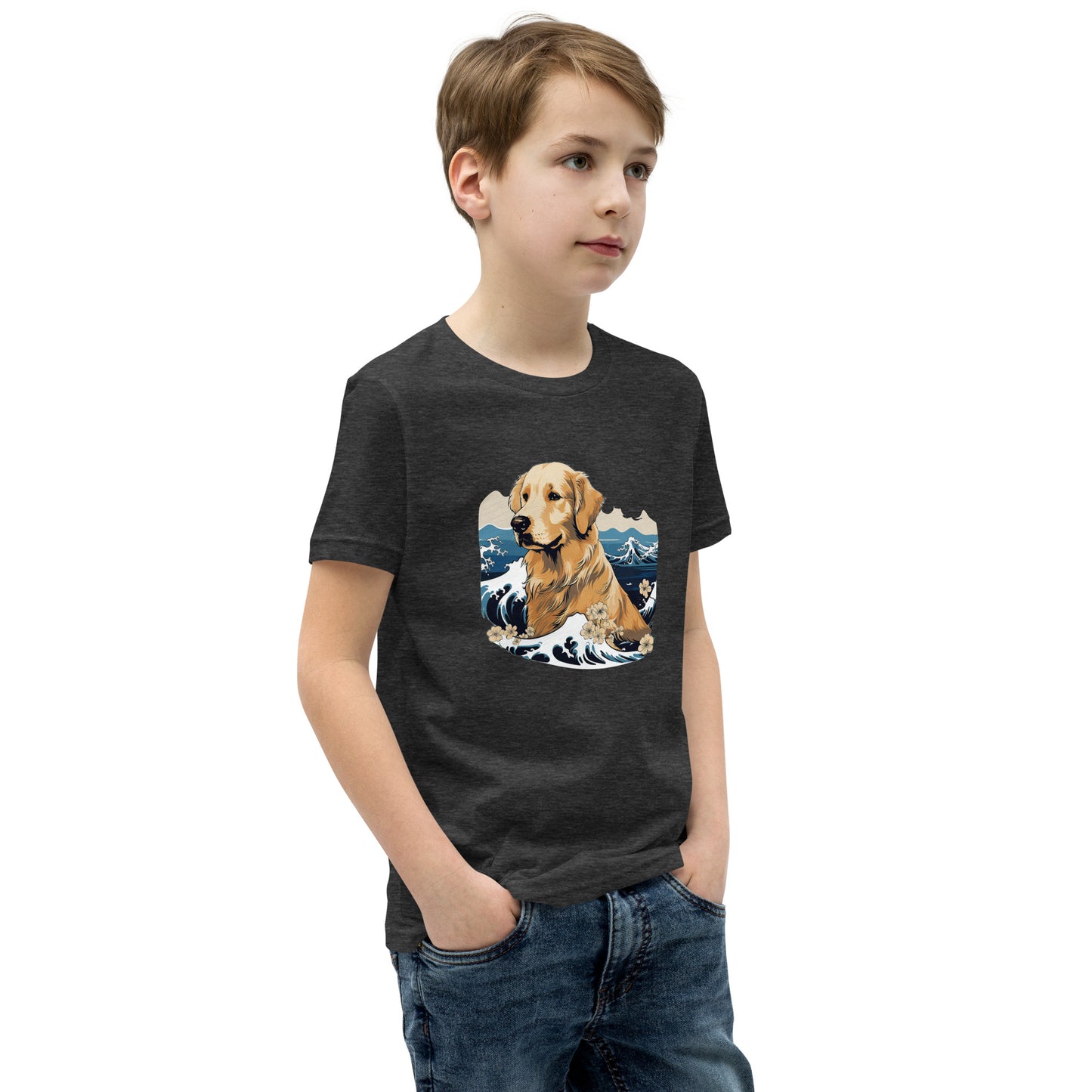 Aloha Golden Retriever - Youth Tee