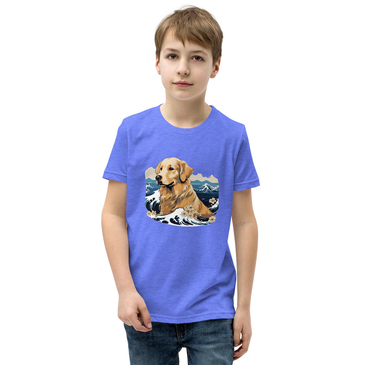 Aloha Golden Retriever - Youth Tee