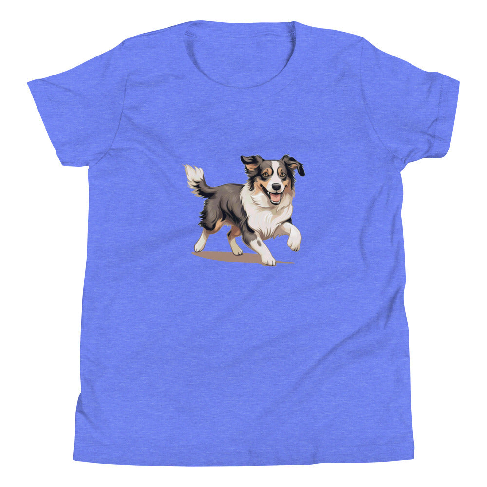 Playful Puppers Australian Shepherd - Youth Tee