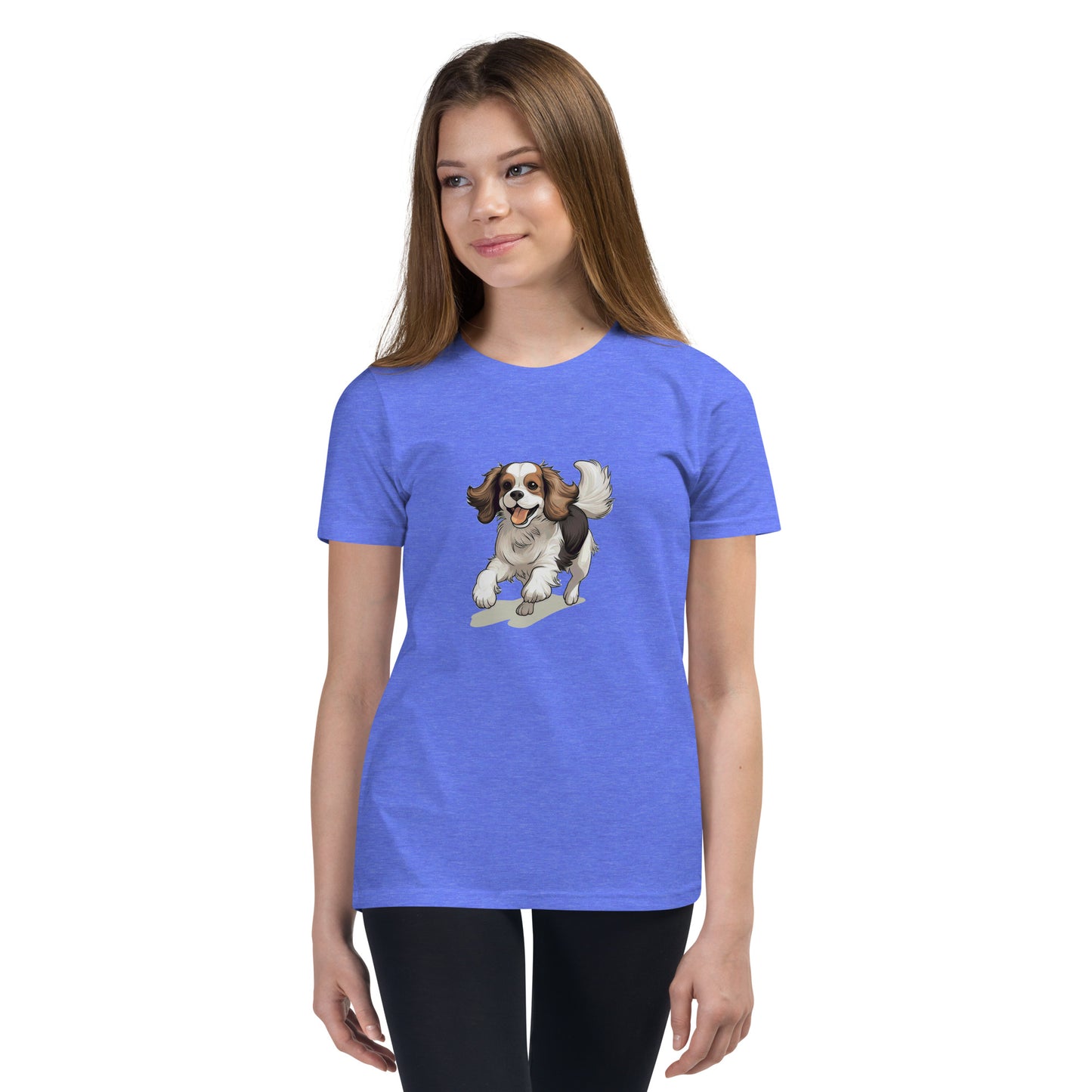 Playful Puppers Cavalier King Charles - Youth Tee
