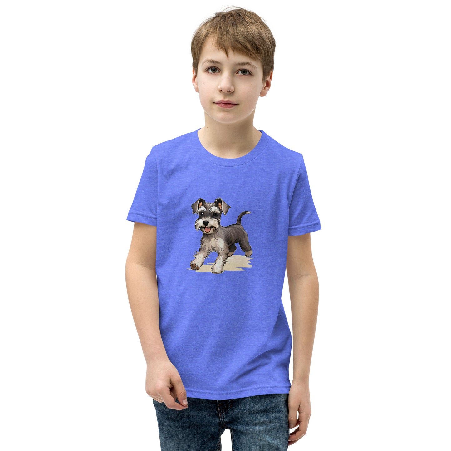 Playful Puppers Miniature Schnauzer - Youth Tee