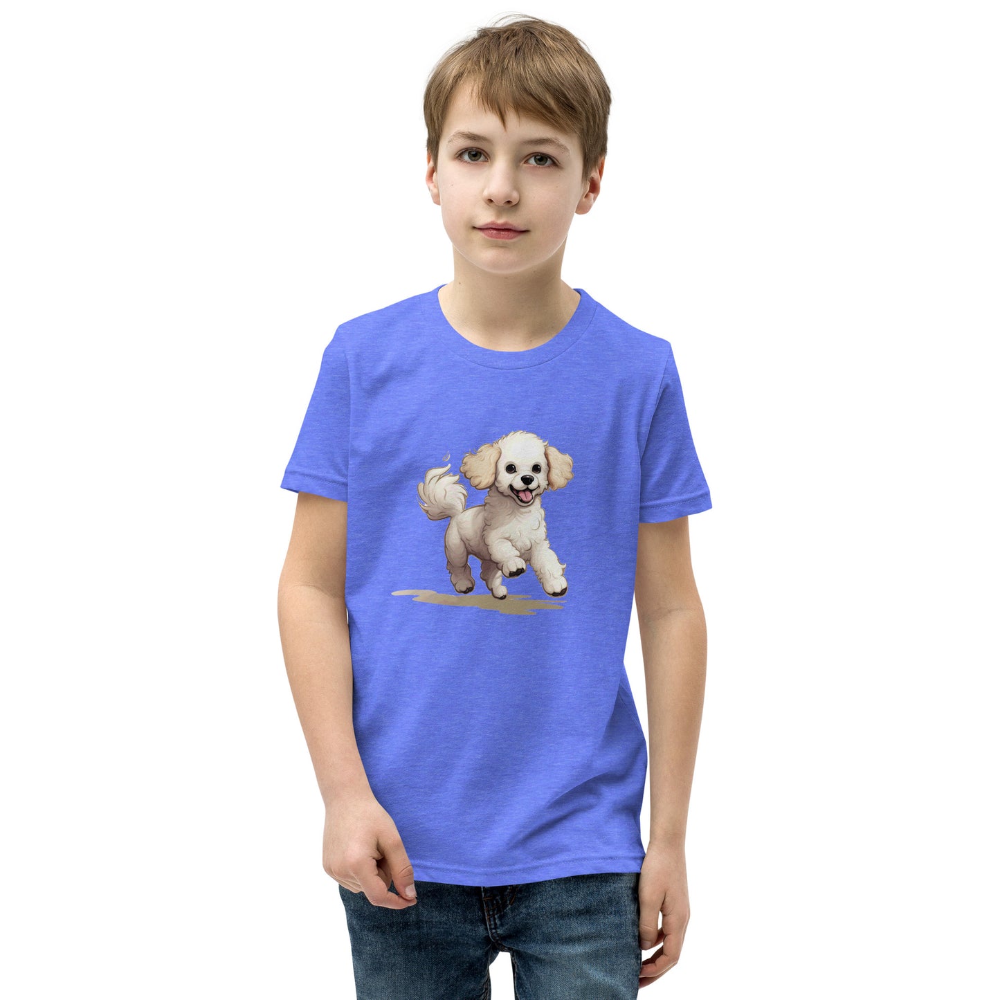 Playful Puppers Poodle - Youth Tee