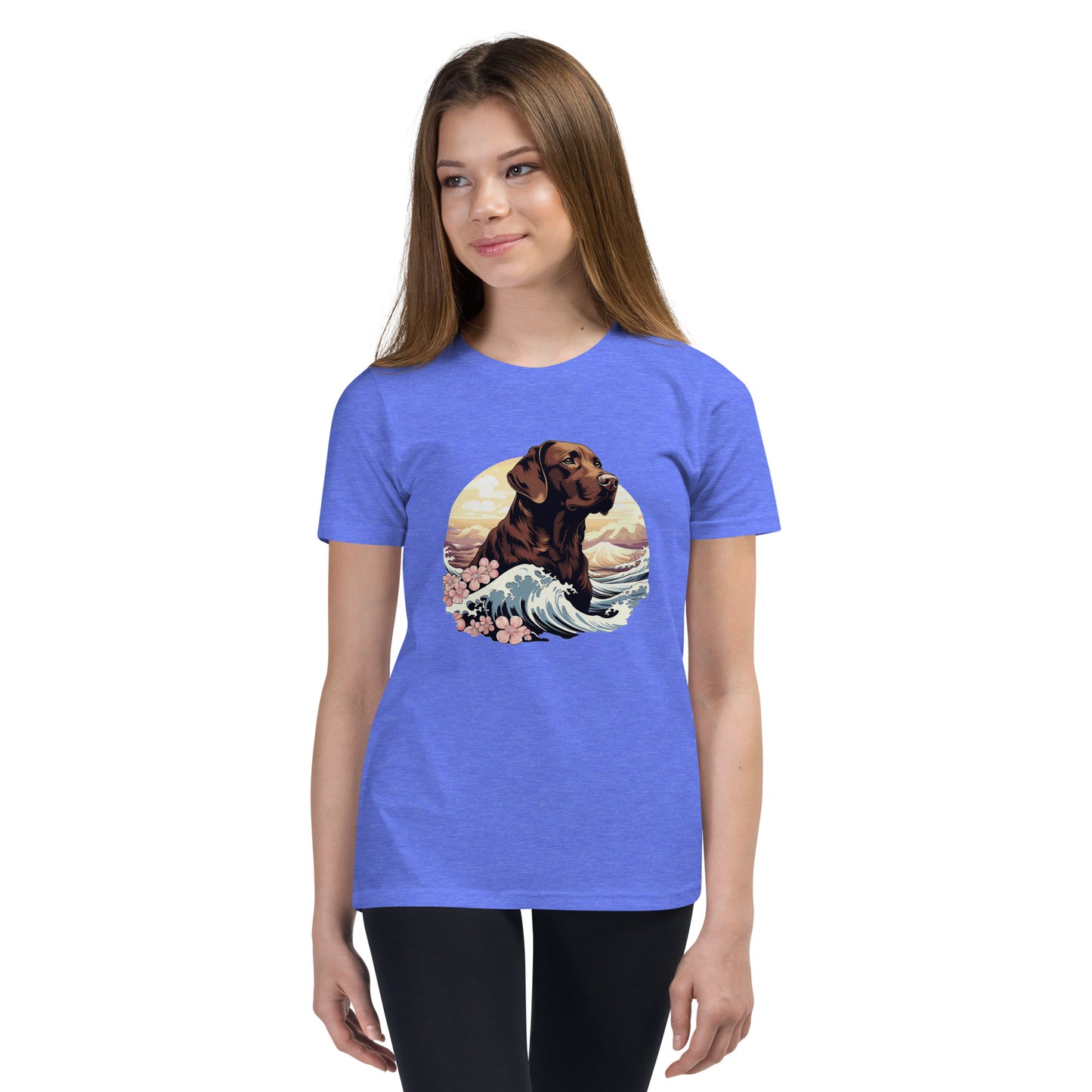 Aloha Chocolate Labrador Retriever - Youth Tee