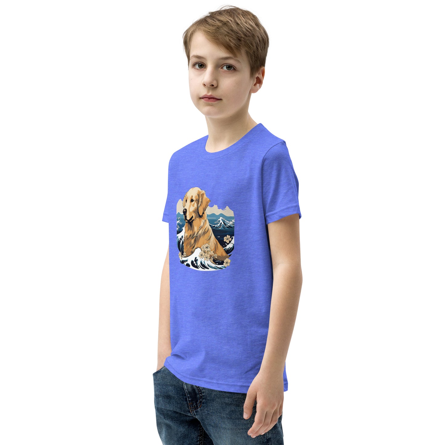 Aloha Golden Retriever - Youth Tee