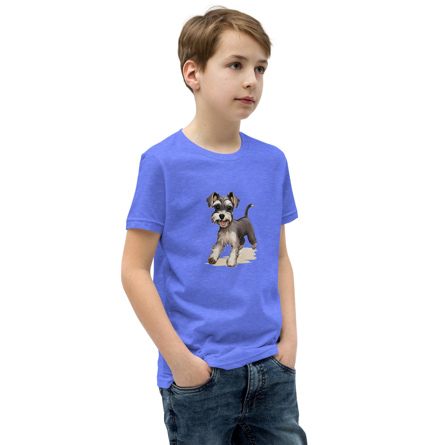 Playful Puppers Miniature Schnauzer - Youth Tee