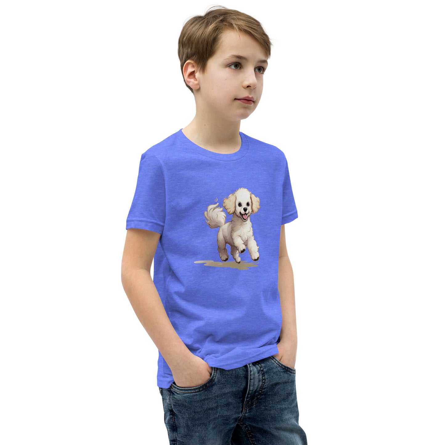 Playful Puppers Poodle - Youth Tee