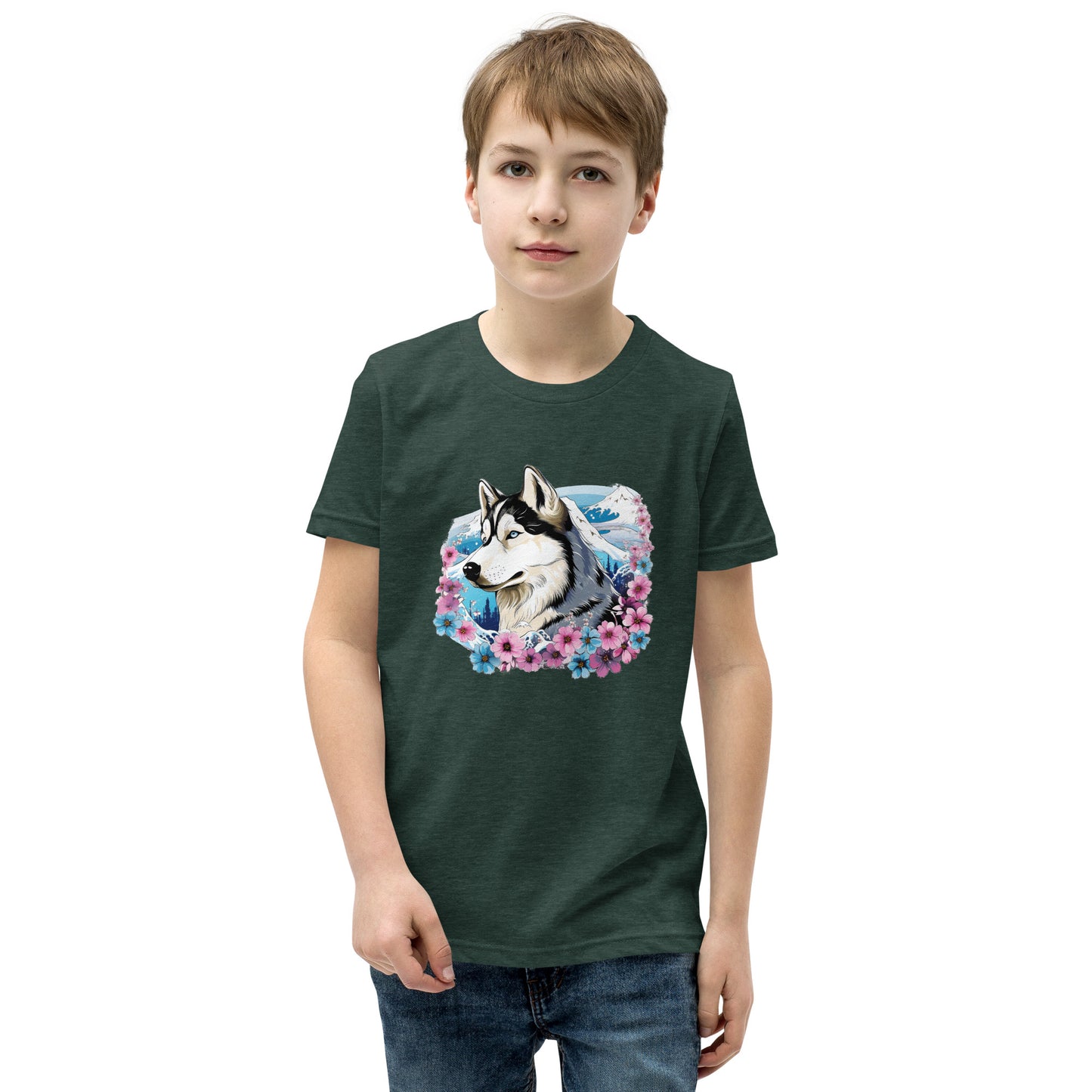 Aloha Husky - Youth Tee