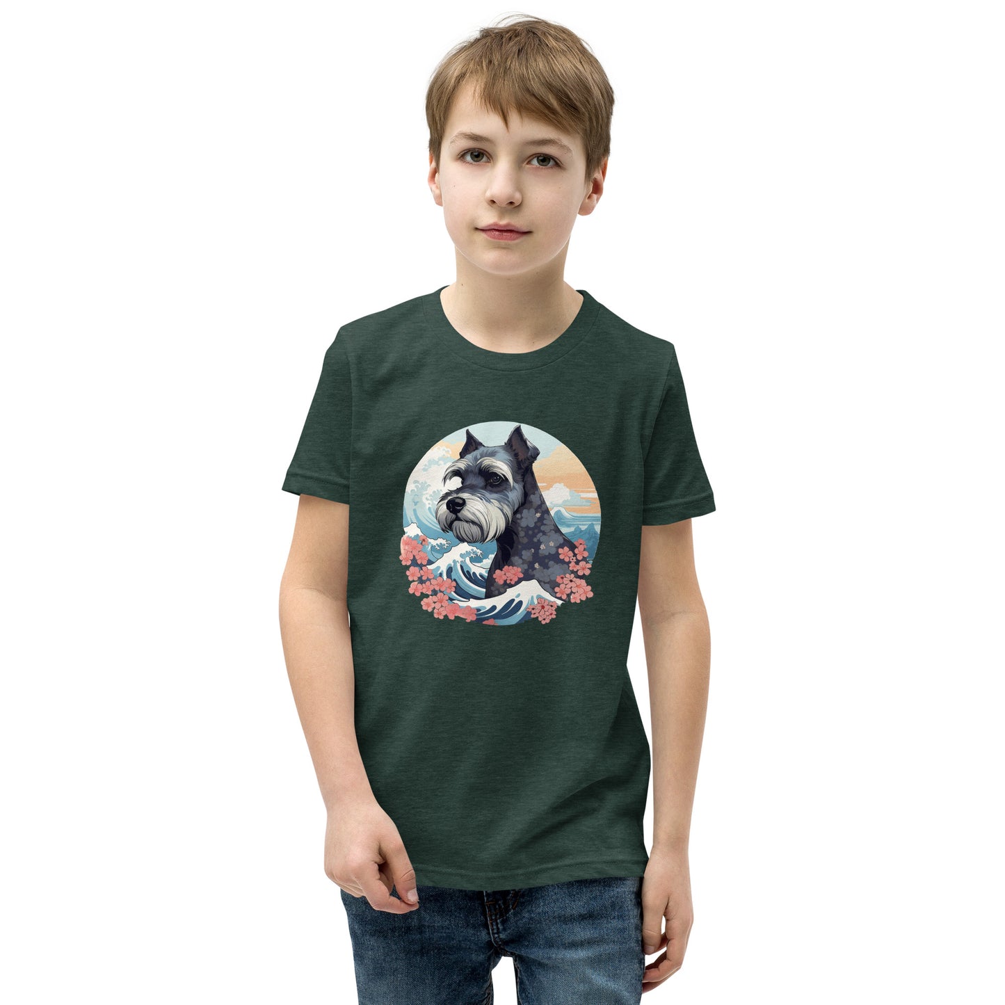 Aloha Miniature Schnauzer - Youth Tee