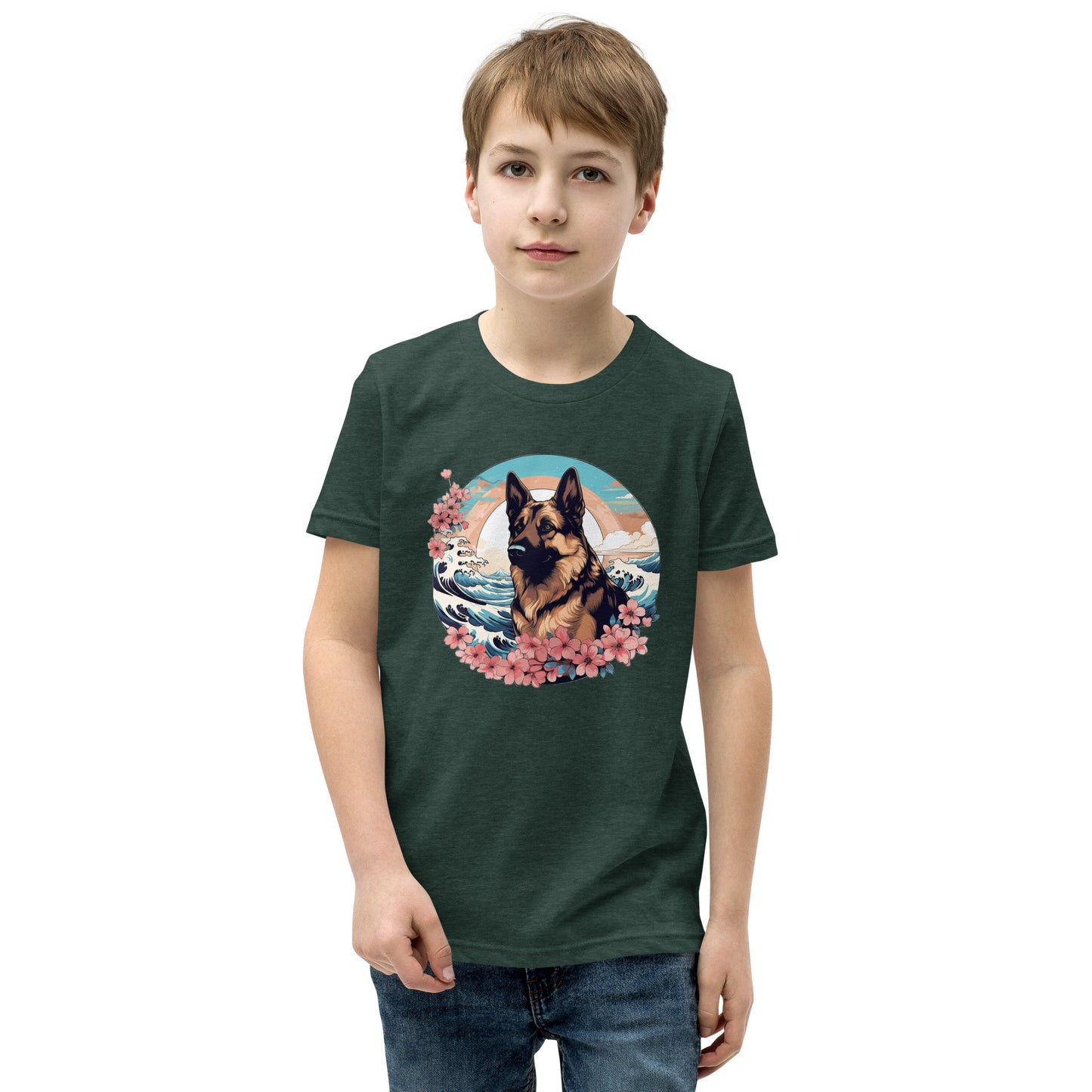 Aloha German Shepherd - Youth Tee