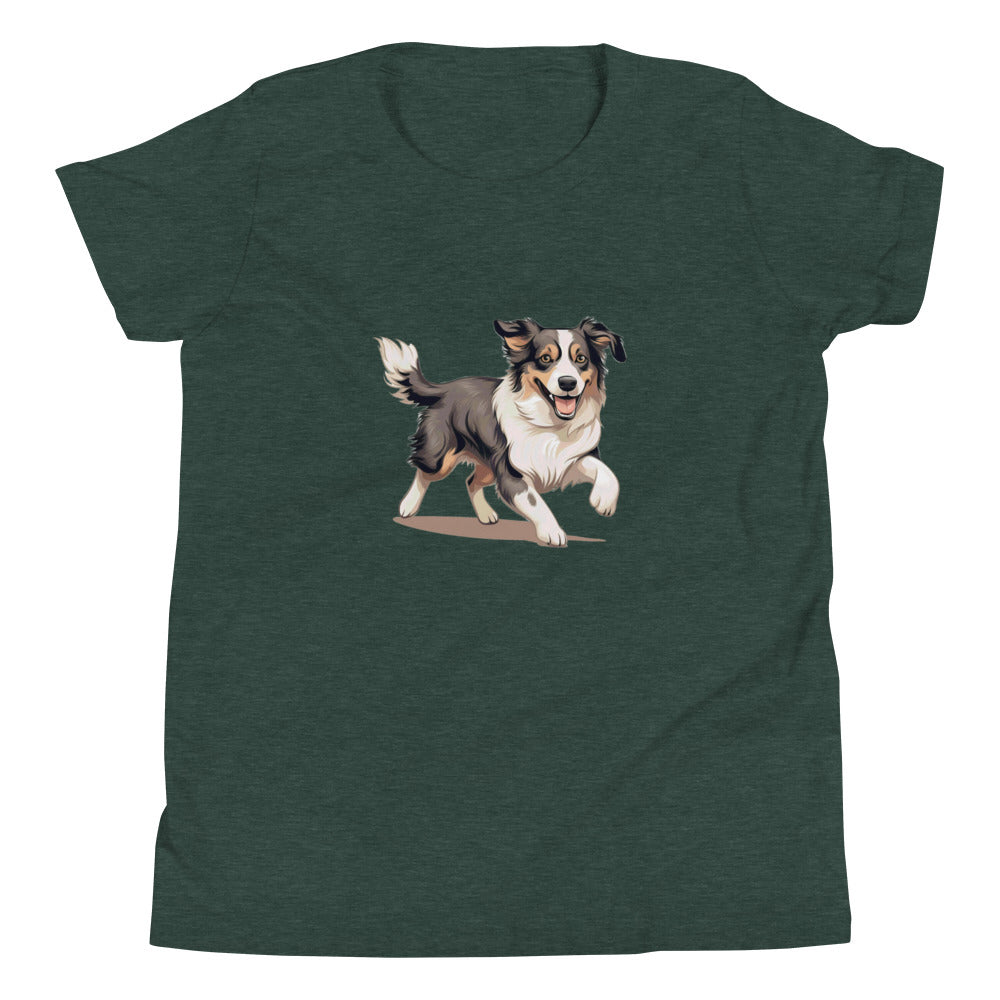 Playful Puppers Australian Shepherd - Youth Tee