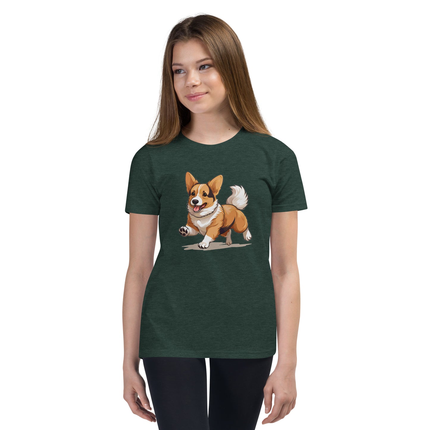 Playful Puppers Corgi - Youth Tee