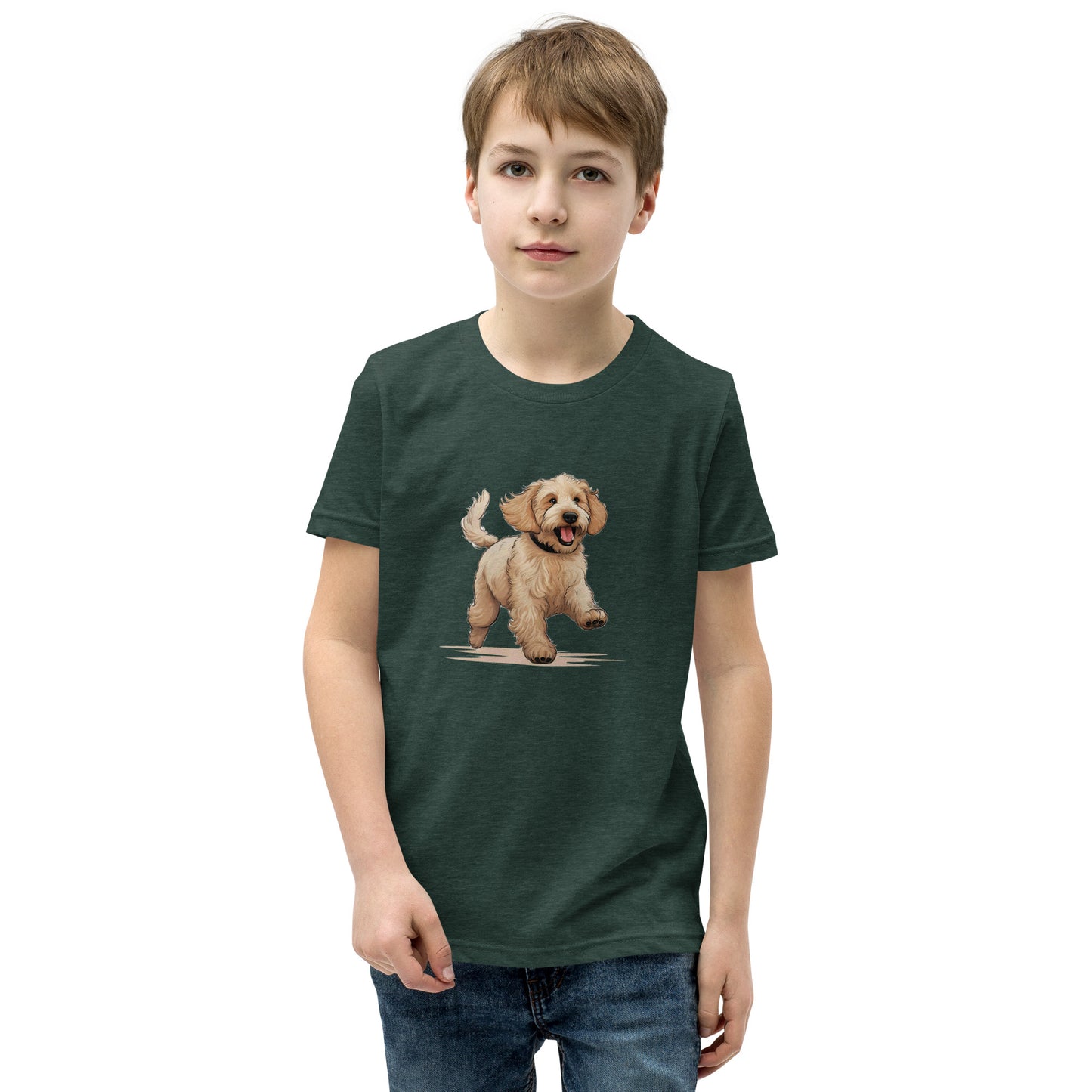 Playful Puppers Goldendoodle - Youth Tee