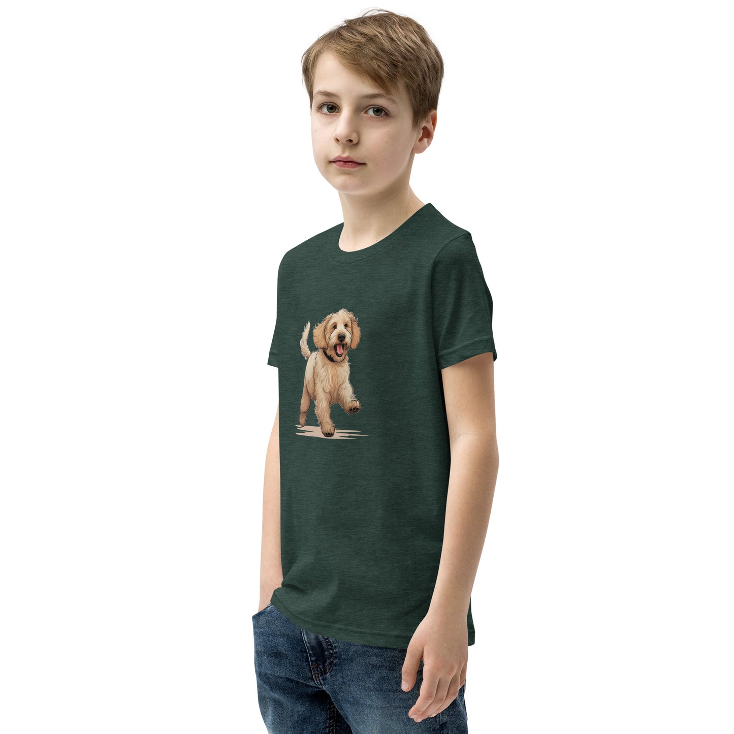 Playful Puppers Goldendoodle - Youth Tee