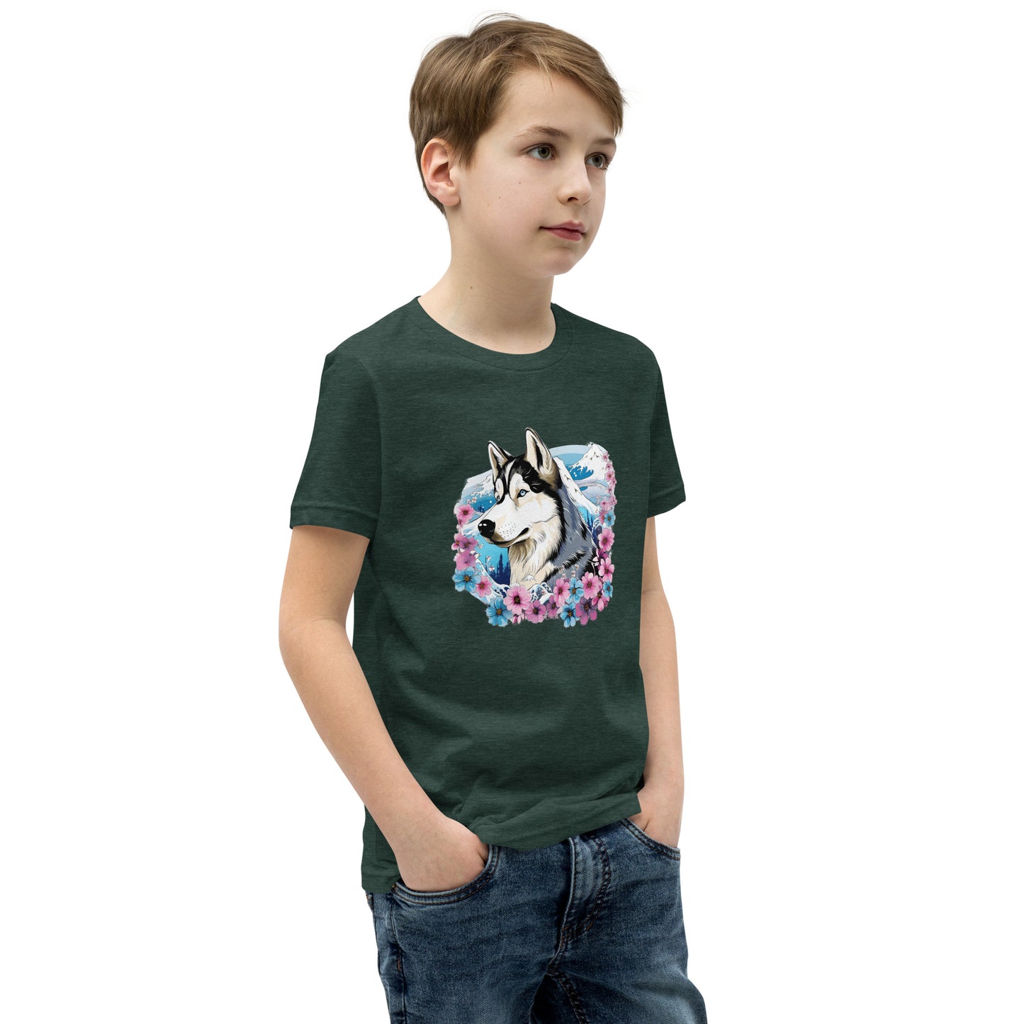 Aloha Husky - Youth Tee