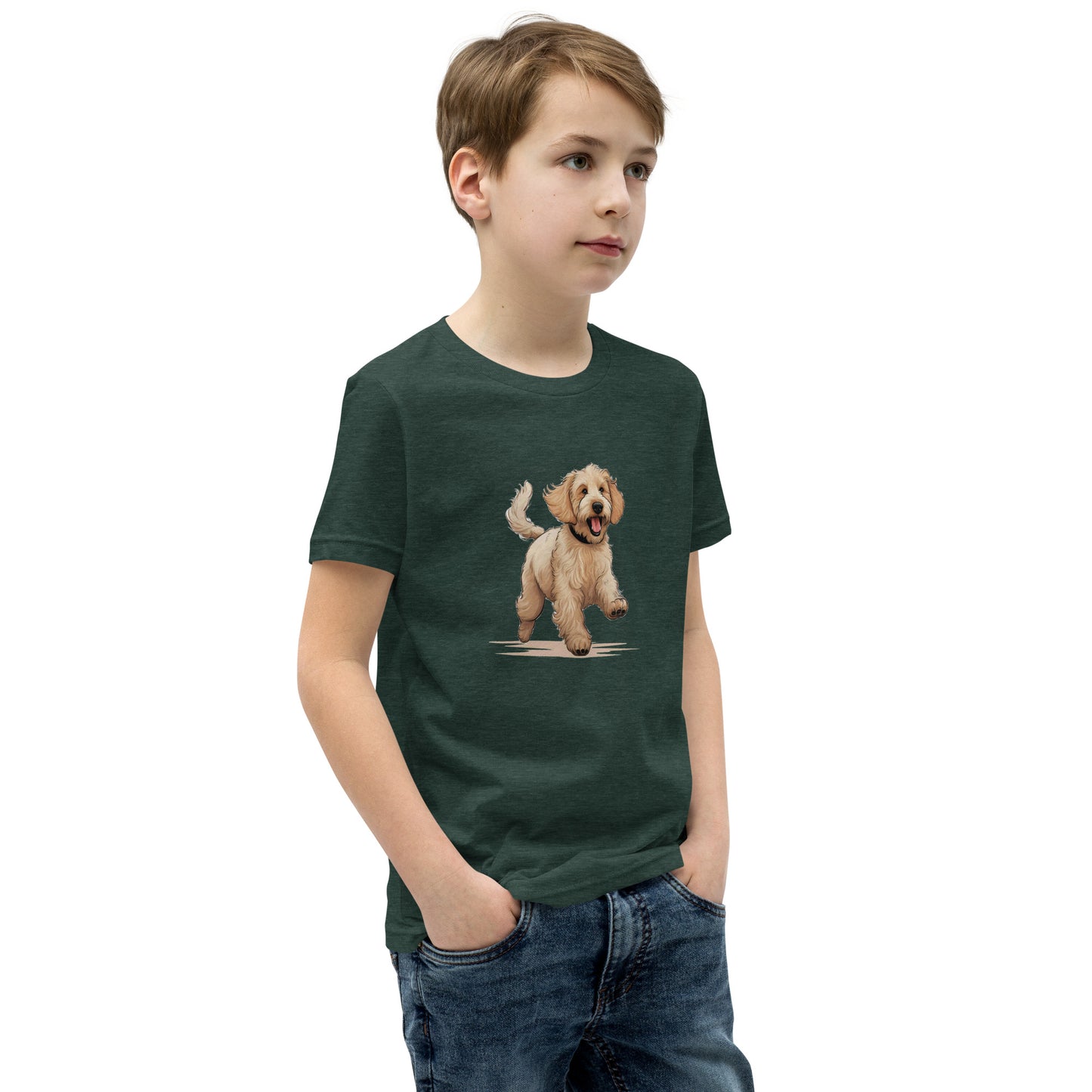 Playful Puppers Goldendoodle - Youth Tee