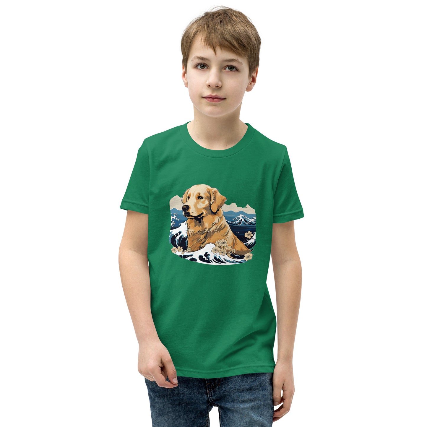 Aloha Golden Retriever - Youth Tee