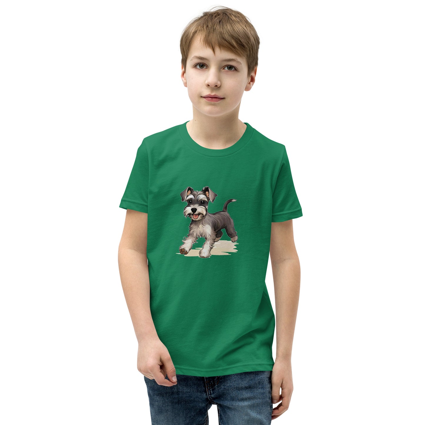 Playful Puppers Miniature Schnauzer - Youth Tee