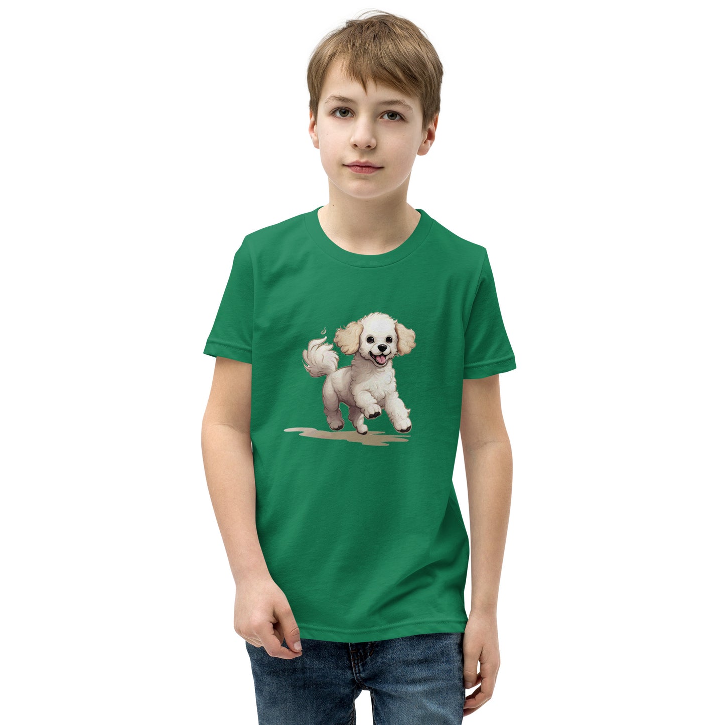 Playful Puppers Poodle - Youth Tee