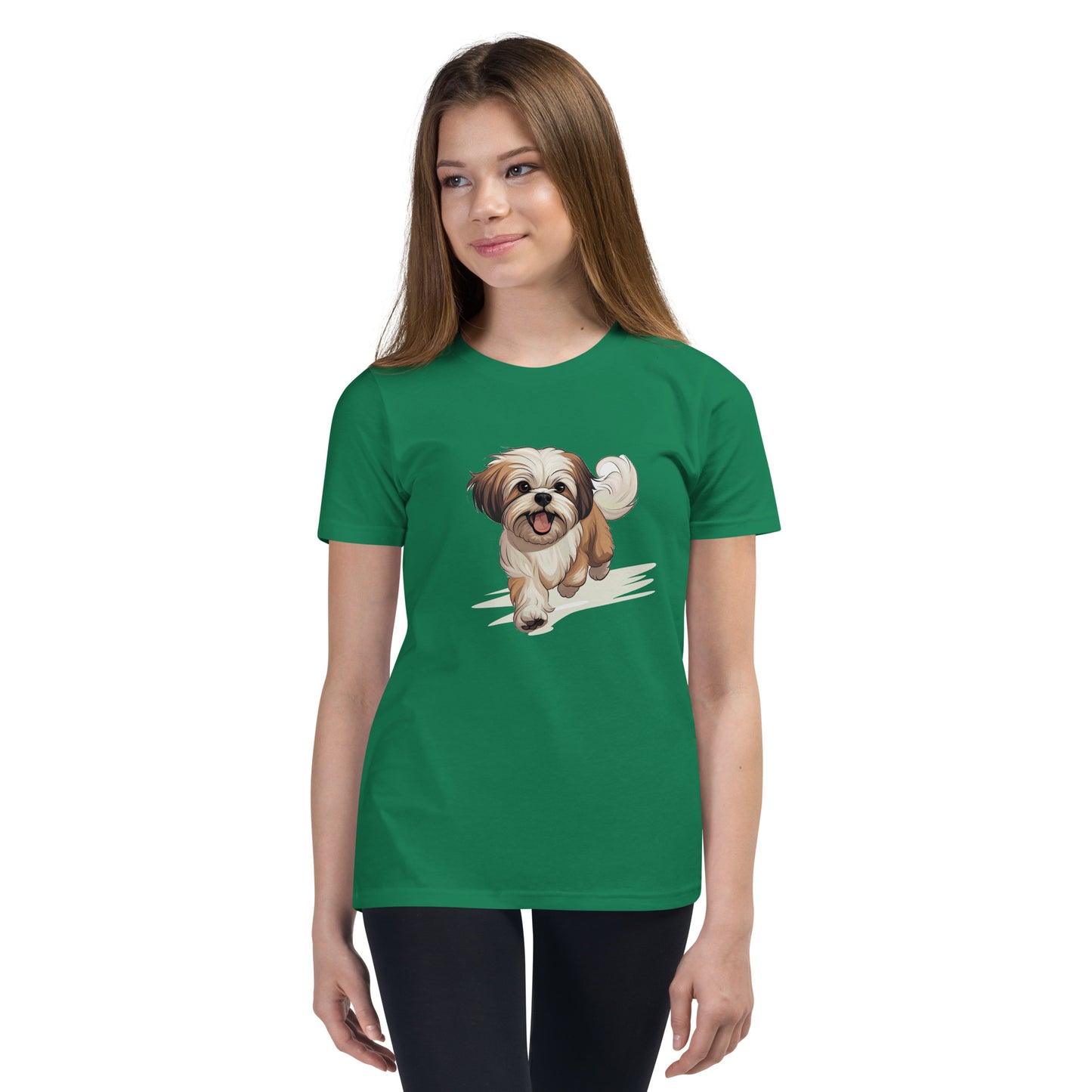 Playful Puppers Shih Tzu - Youth Tee