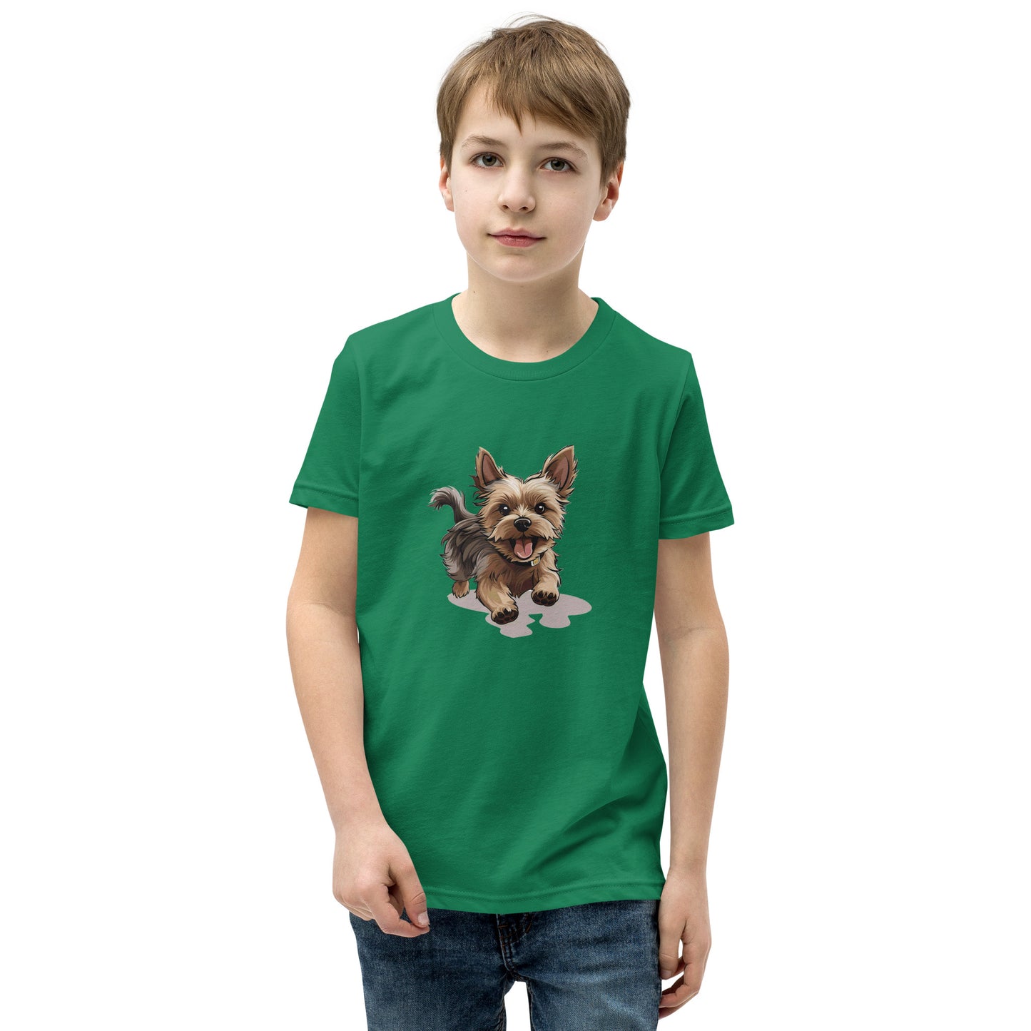 Playful Puppers Yorkshire Terrier - Youth Tee