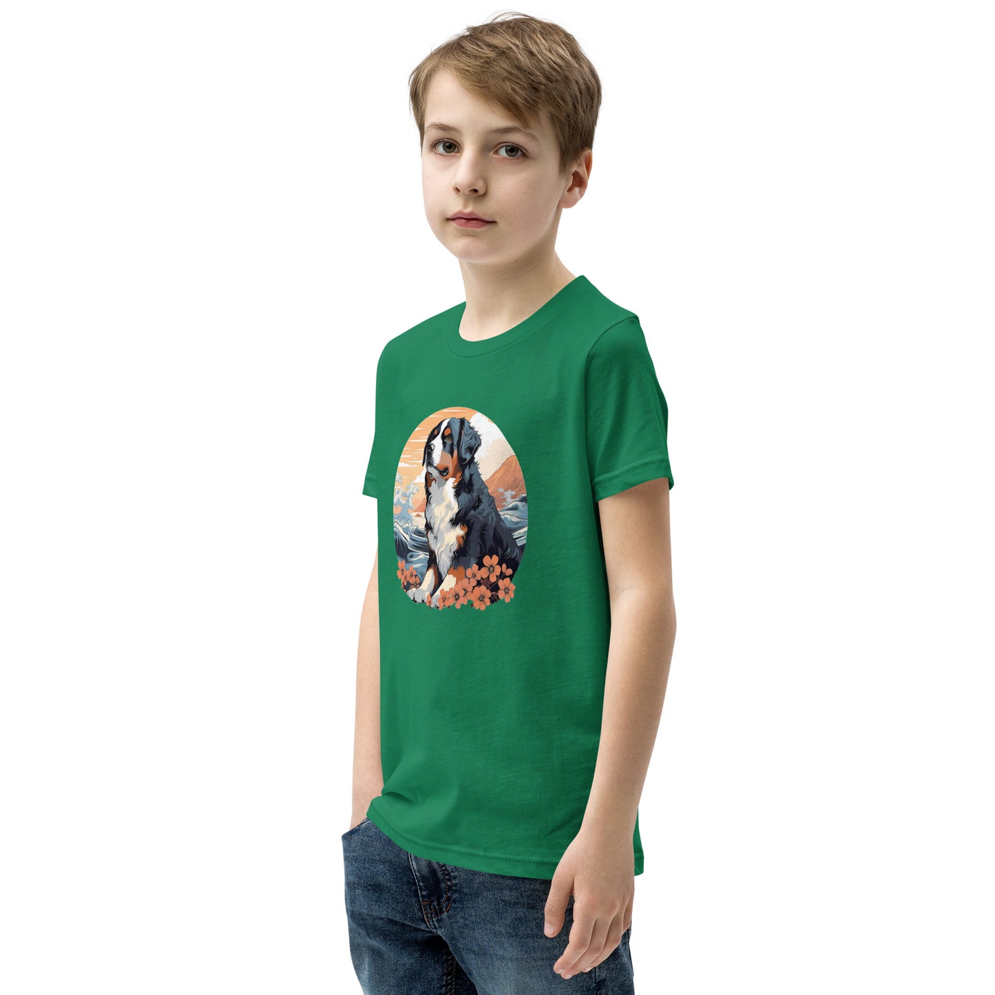 Aloha Bernese Mountain Dog - Youth Tee