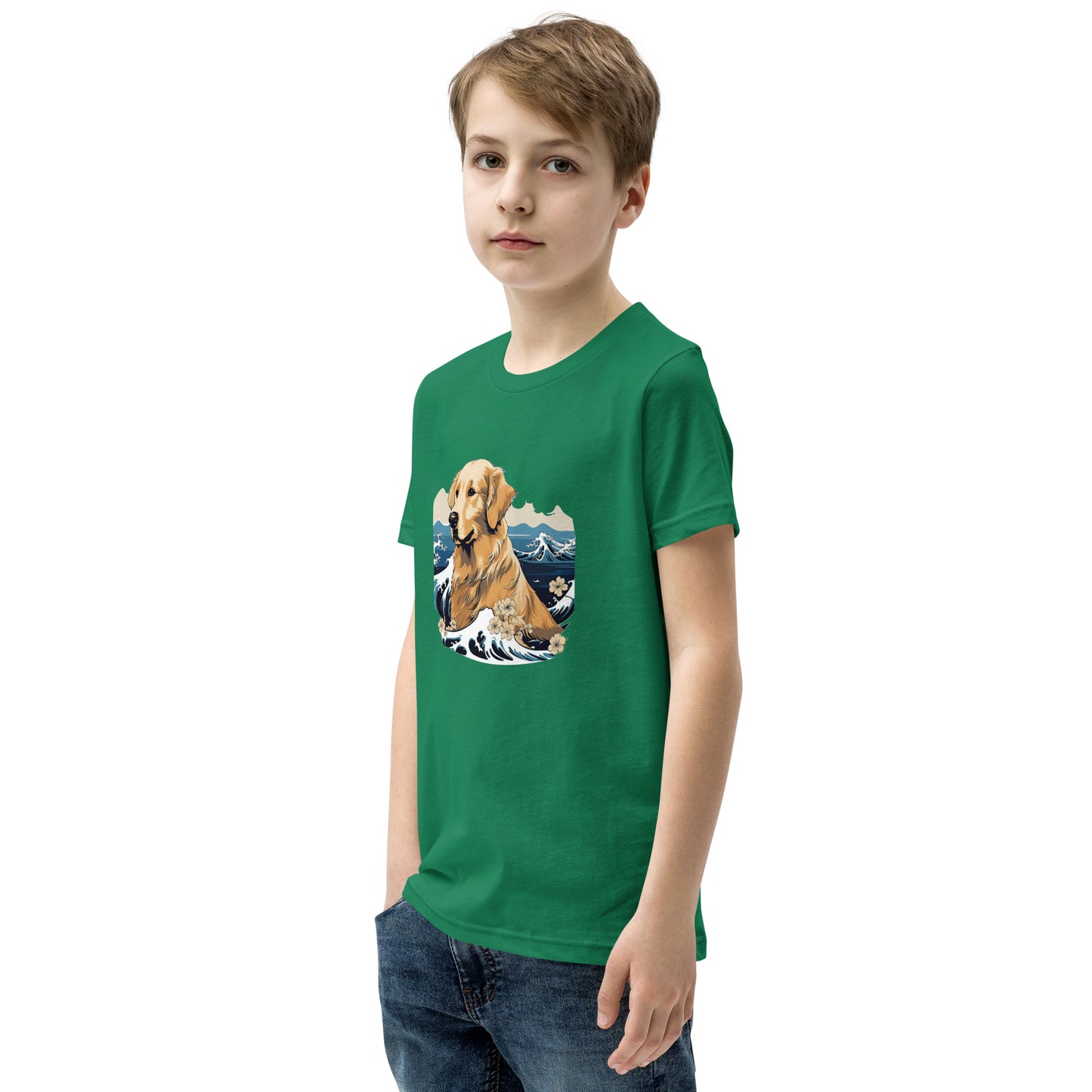 Aloha Golden Retriever - Youth Tee