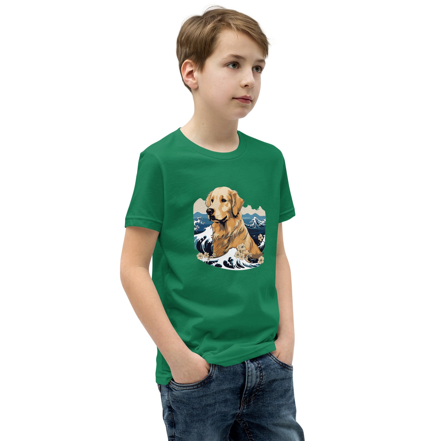 Aloha Golden Retriever - Youth Tee