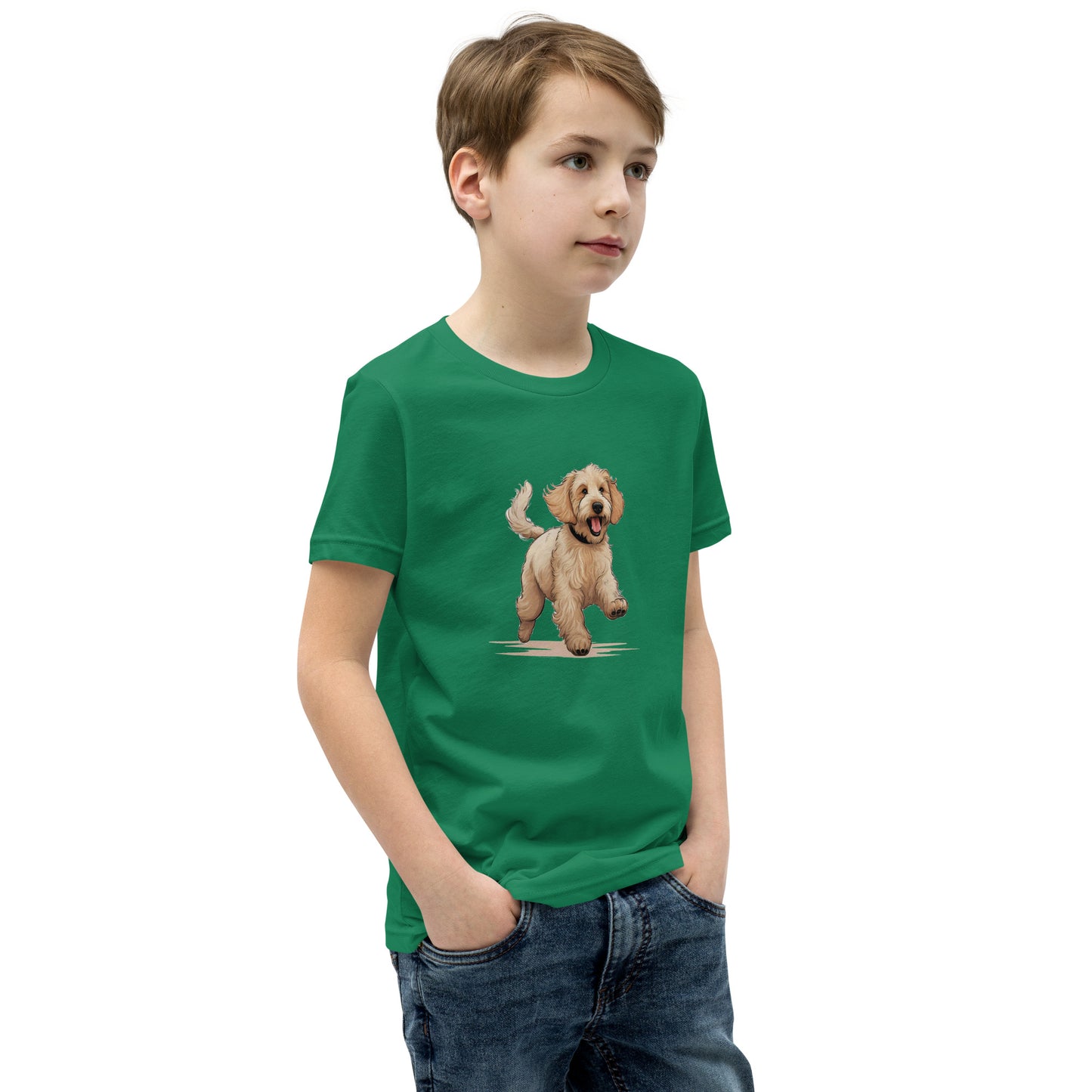 Playful Puppers Goldendoodle - Youth Tee