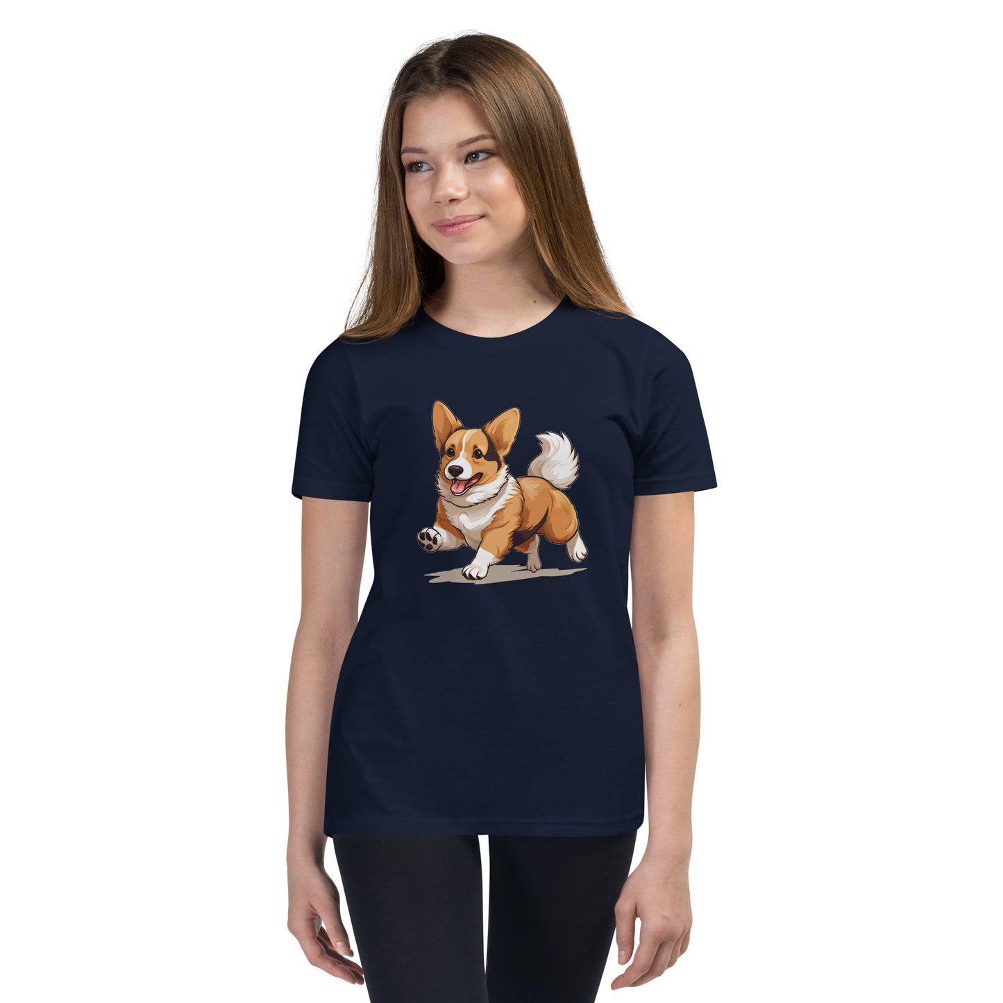 Playful Puppers Corgi - Youth Tee