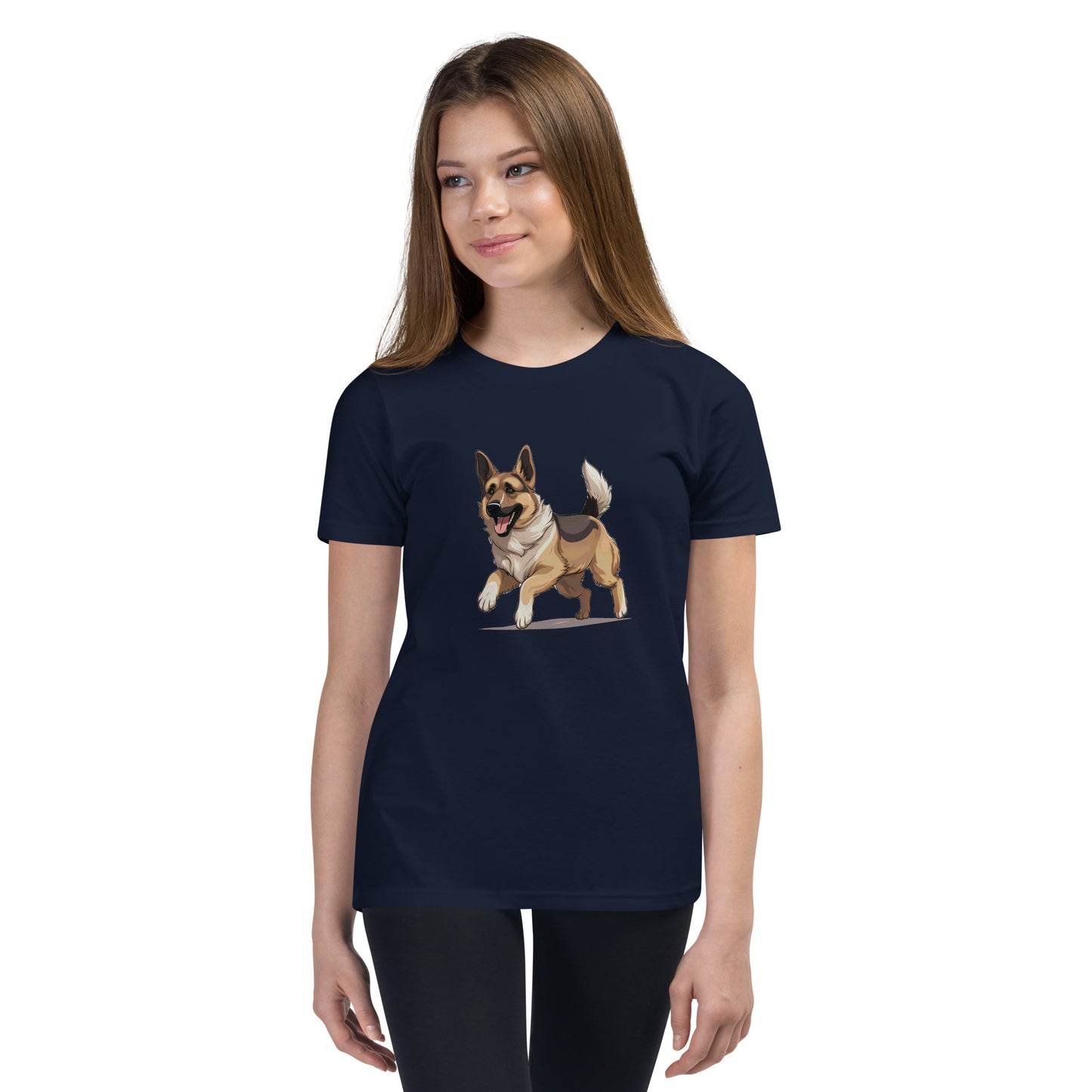 Playful Puppers German Shepherd - Youth Tee