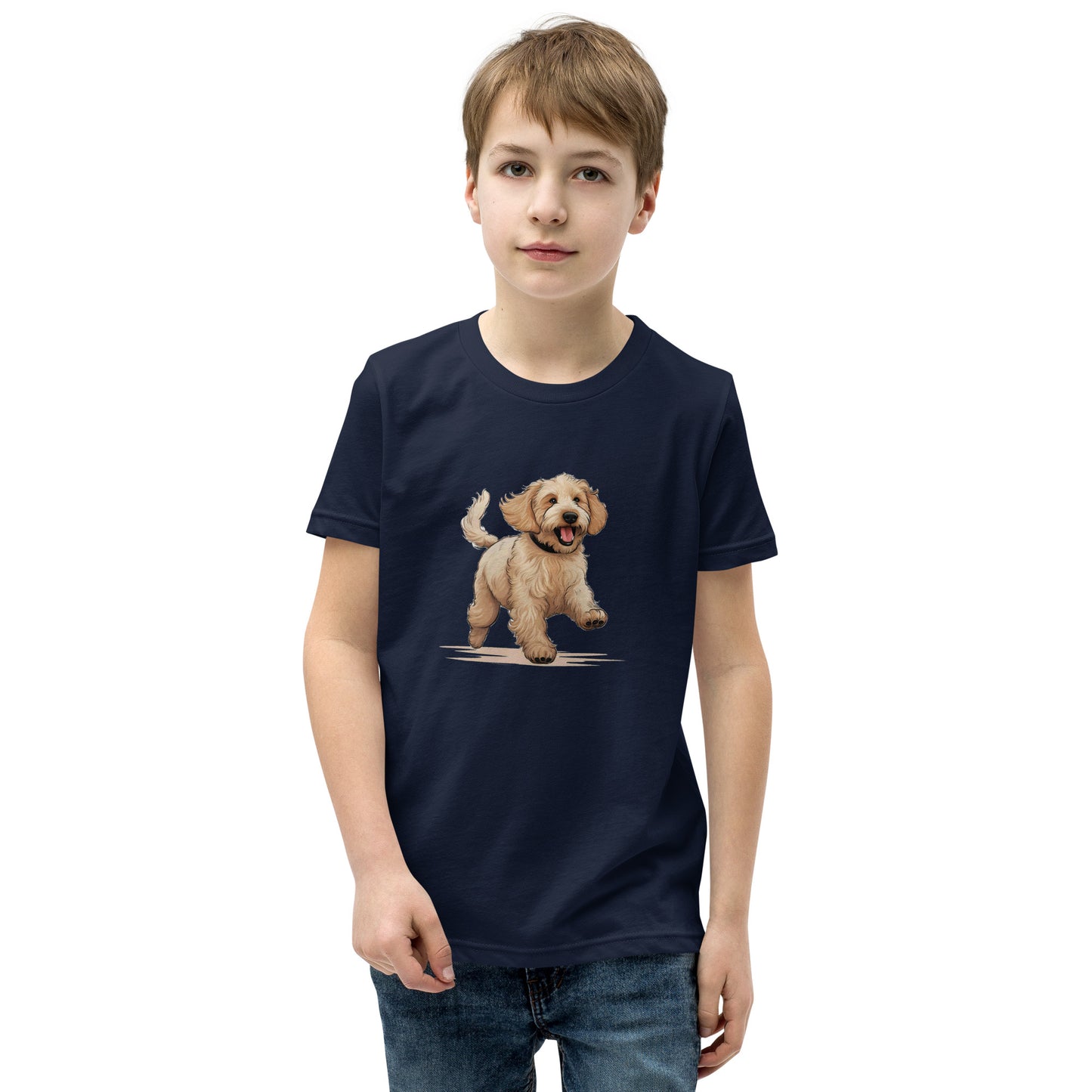 Playful Puppers Goldendoodle - Youth Tee
