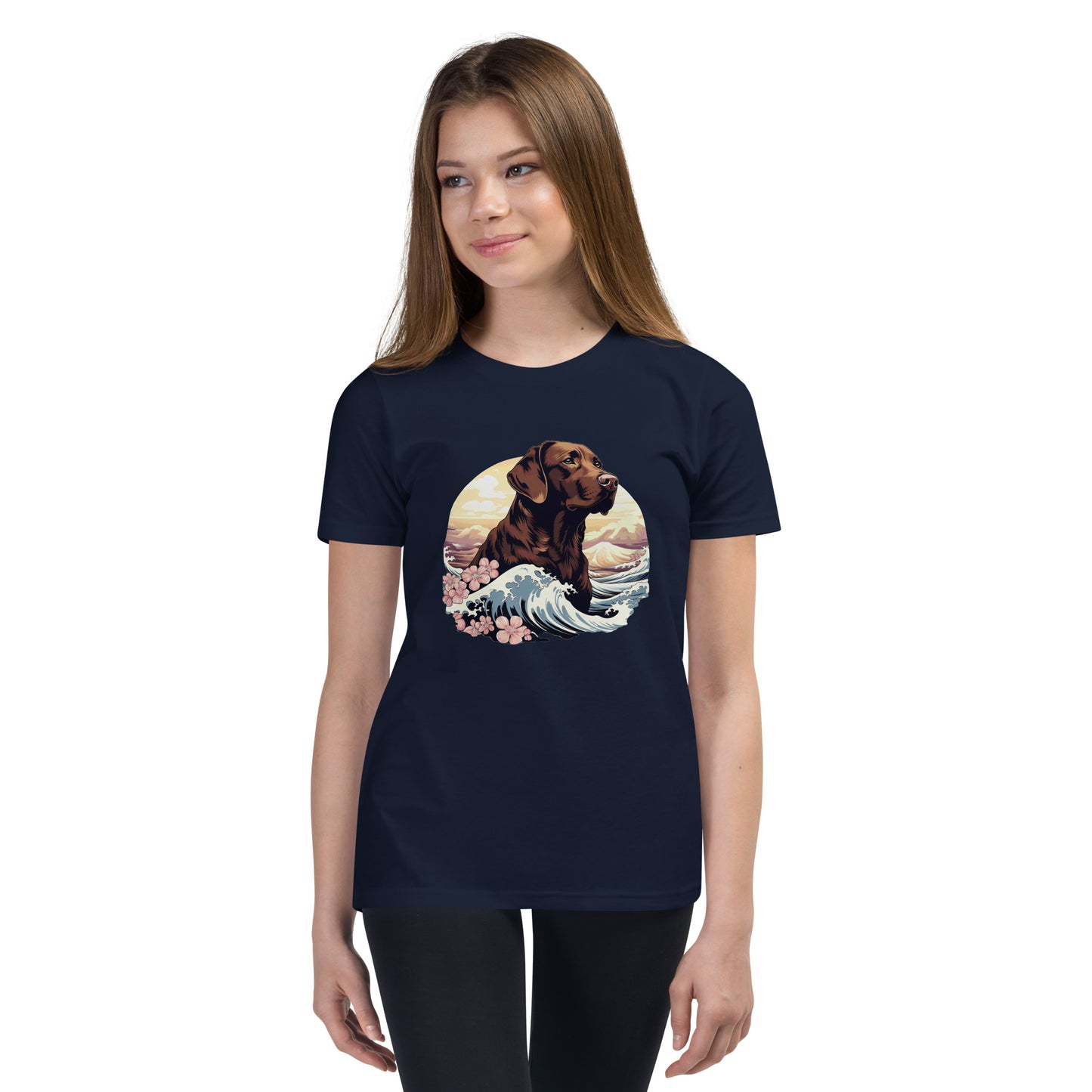 Aloha Chocolate Labrador Retriever - Youth Tee